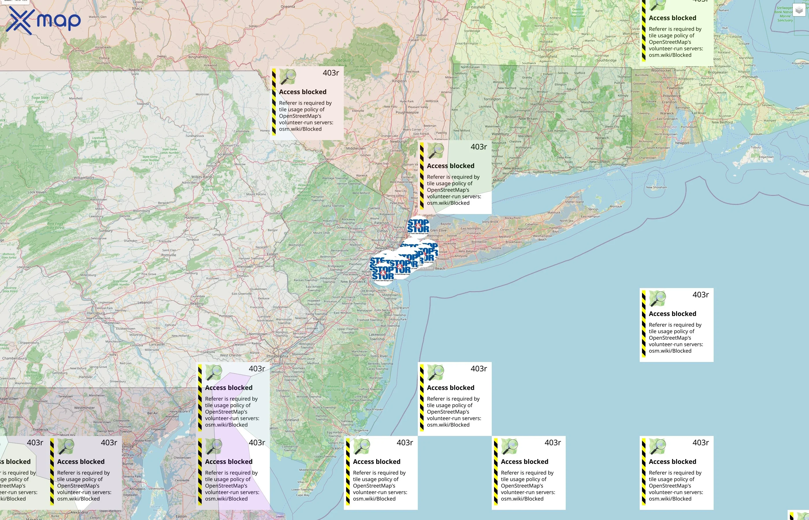 Stop & Stor street hotspots