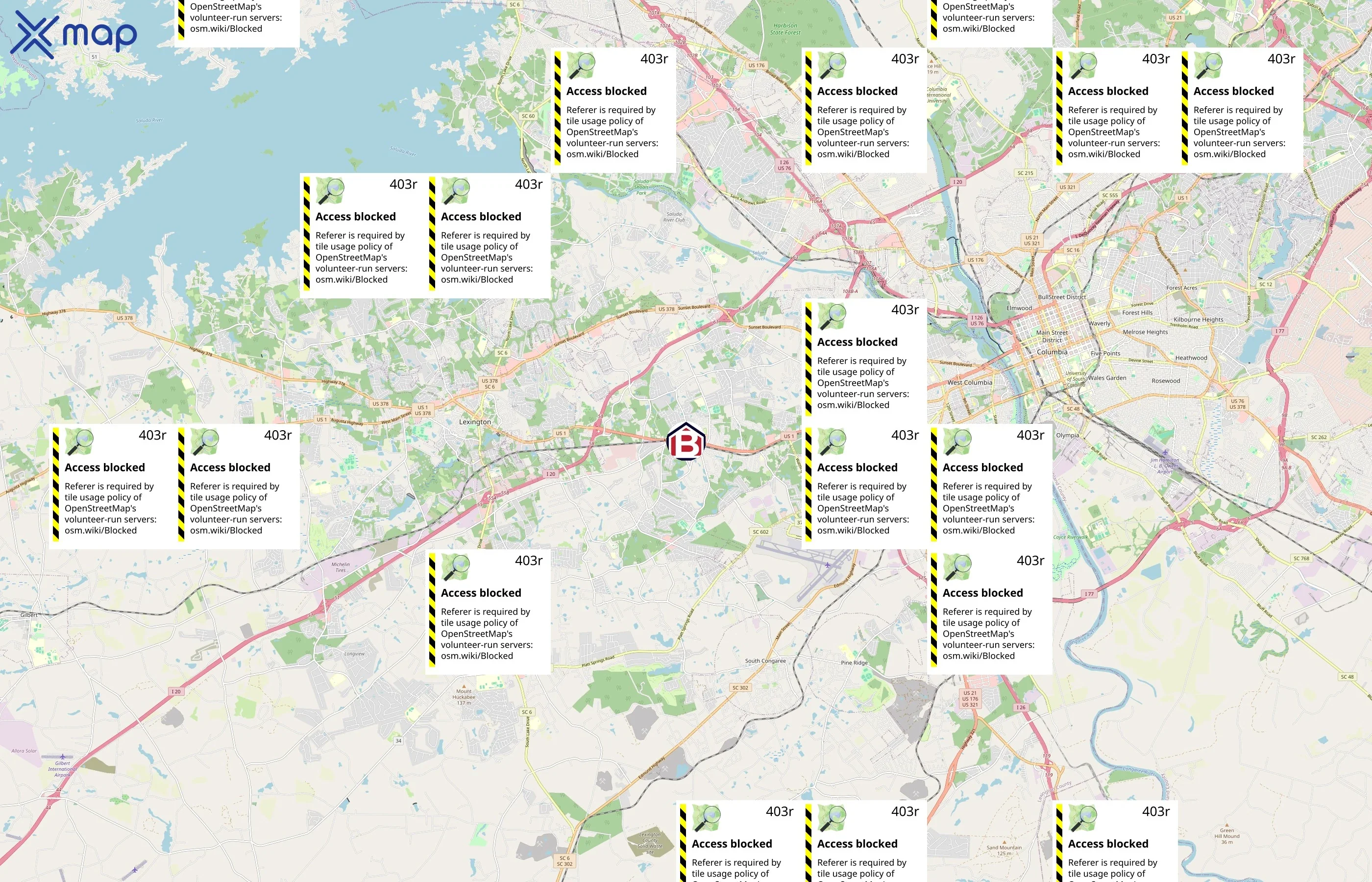Bennett Buildings area coverage