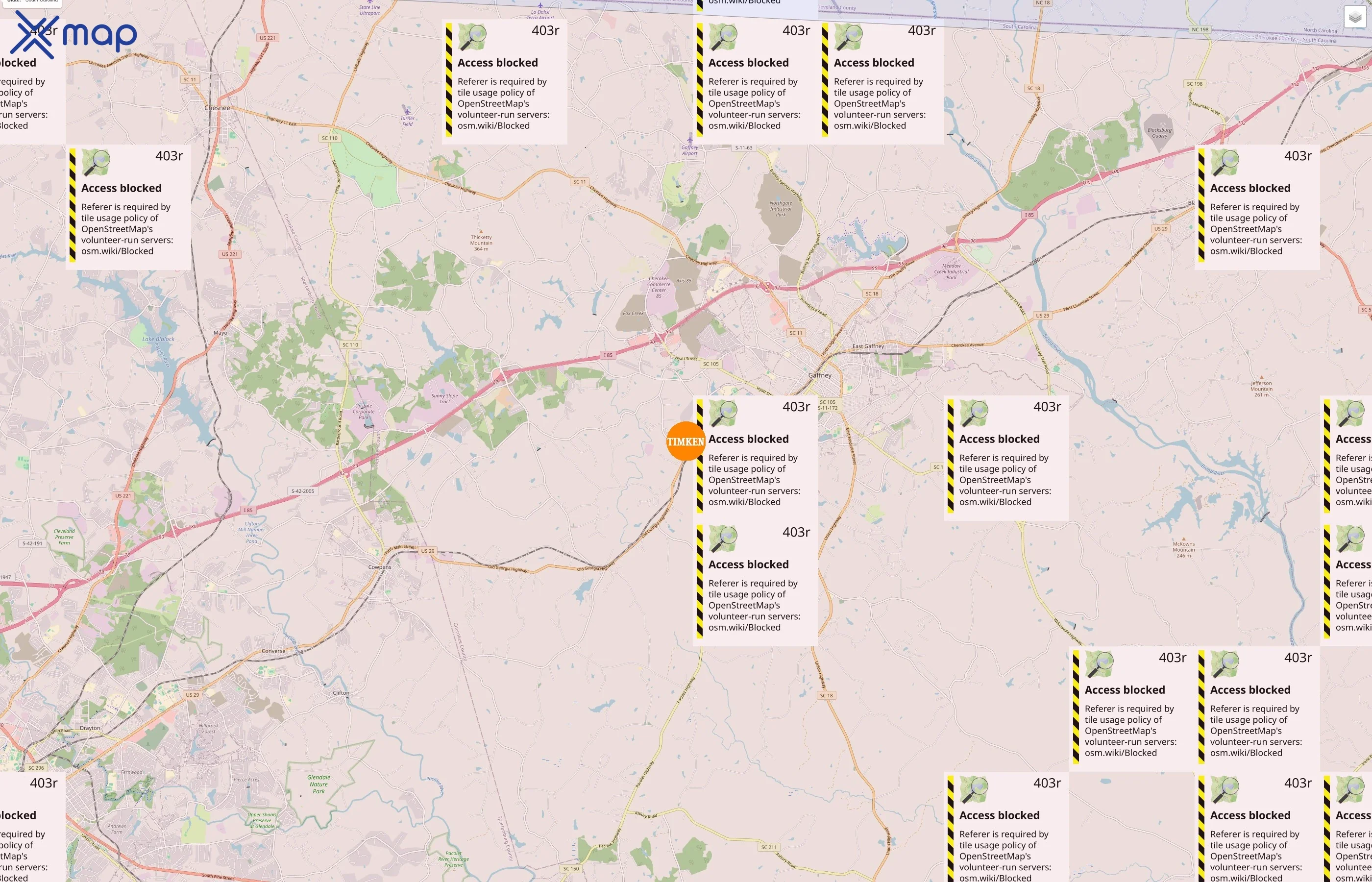 Timken traffic data