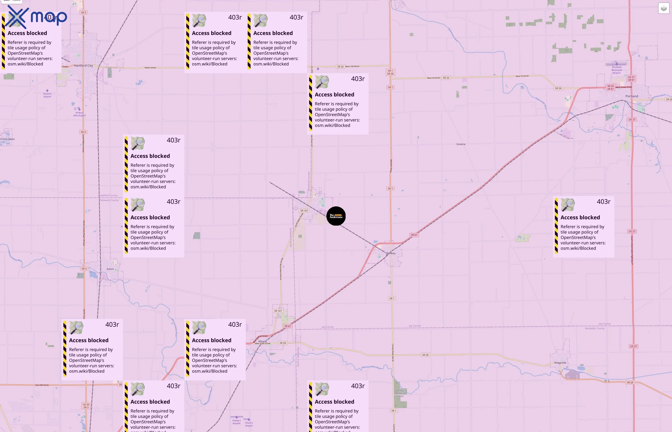 The Andersons traffic data