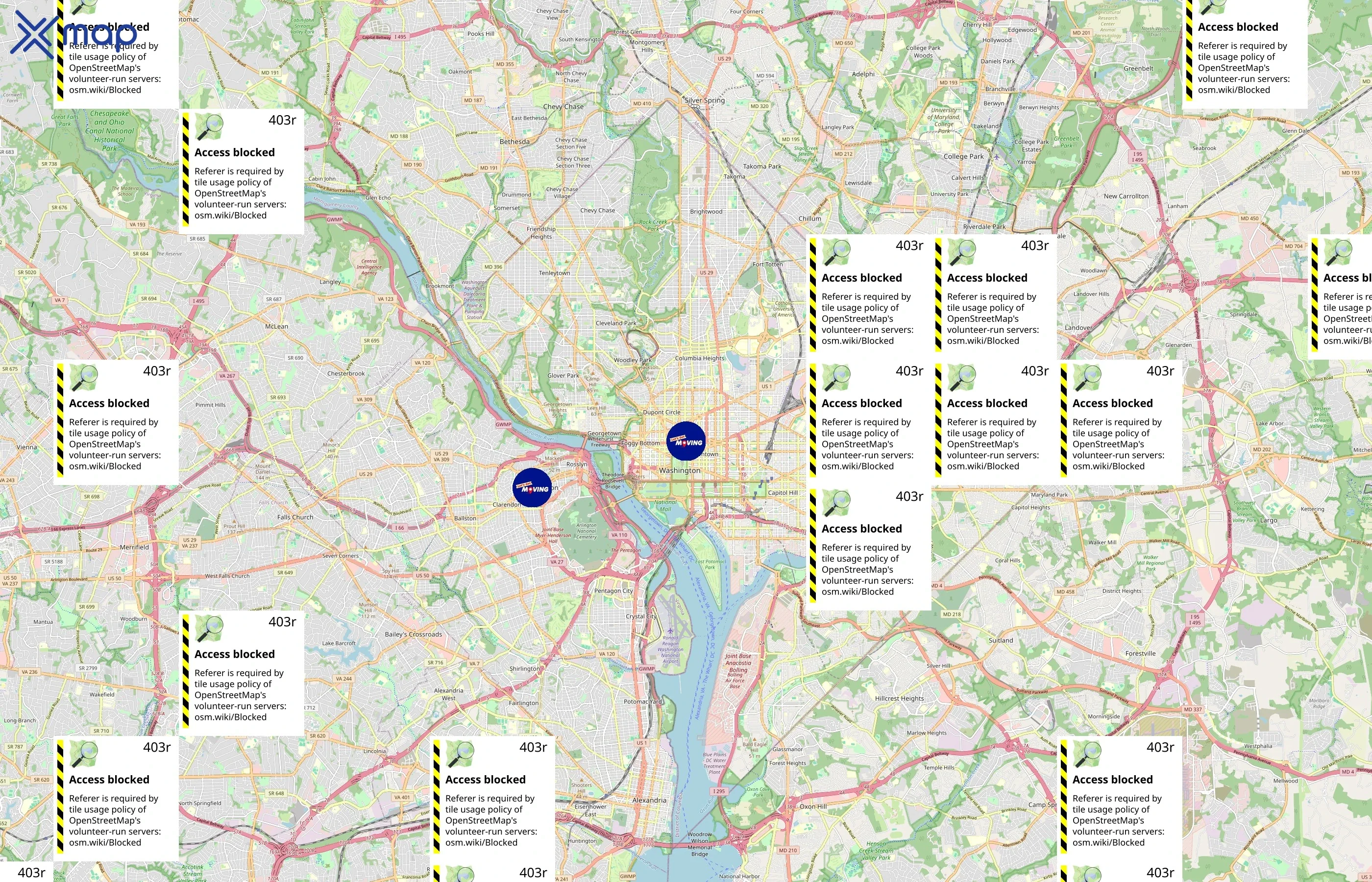 Let's Get Moving area coverage