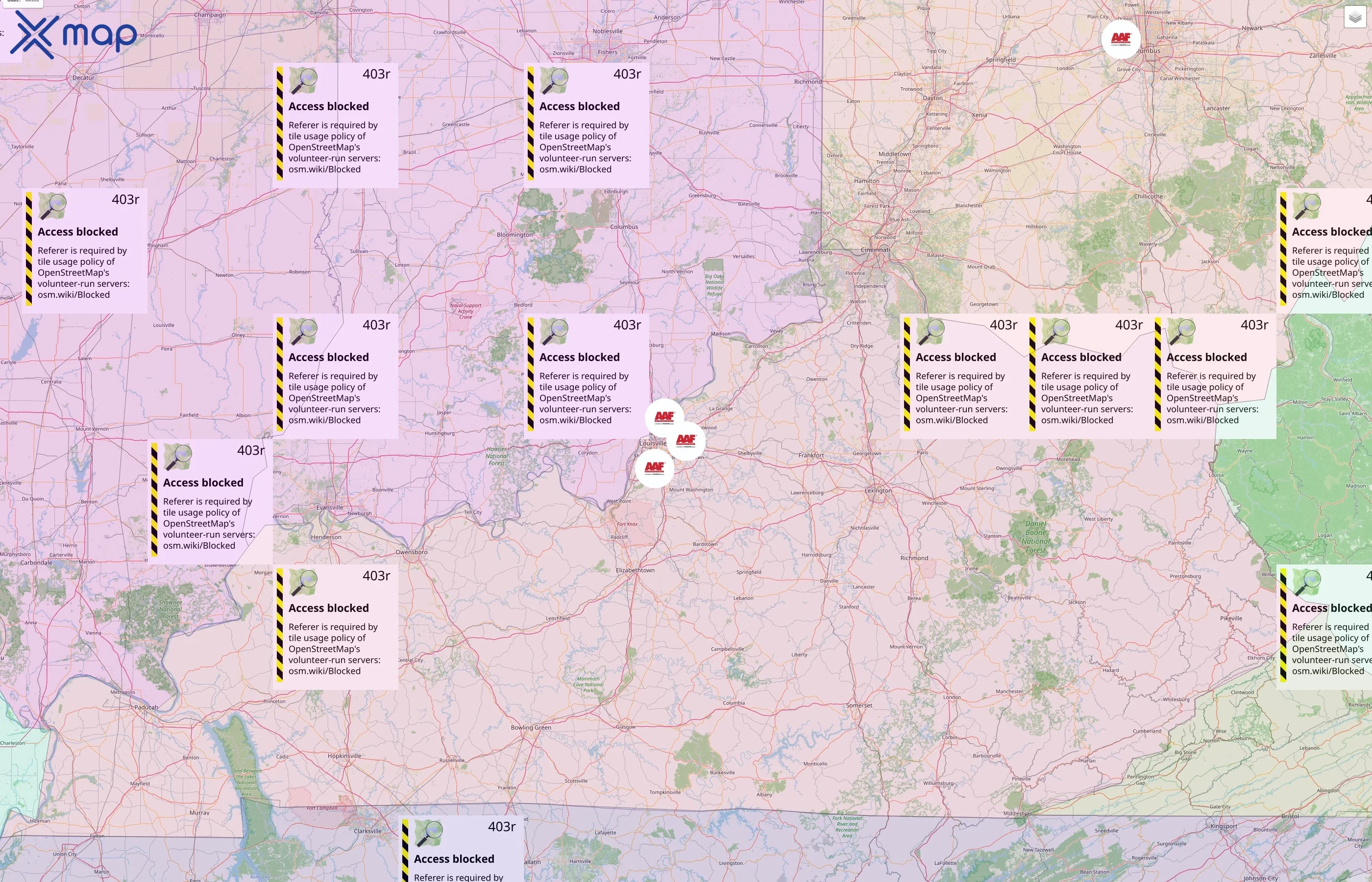 AAF International street hotspots