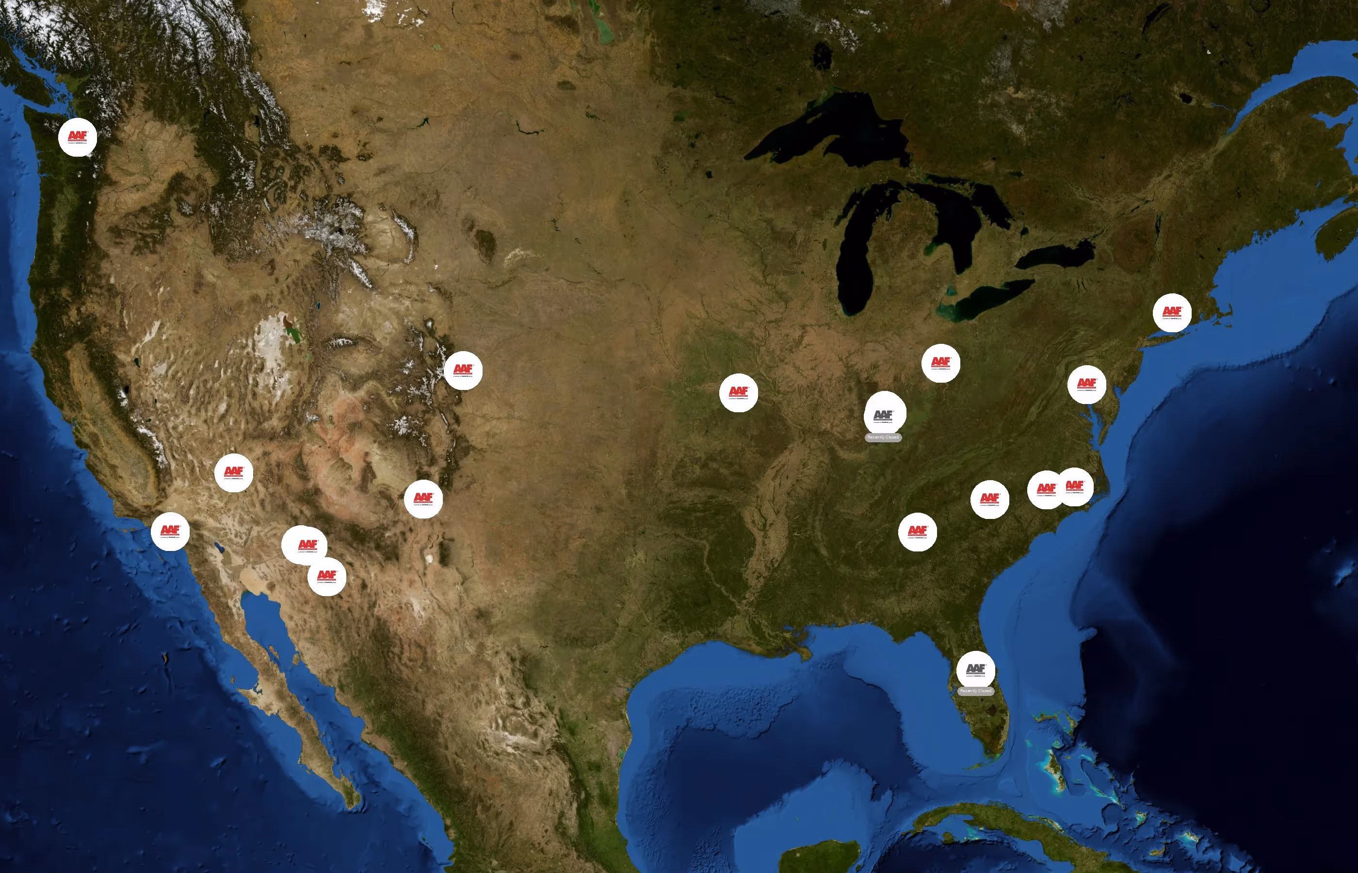AAF International state distribution