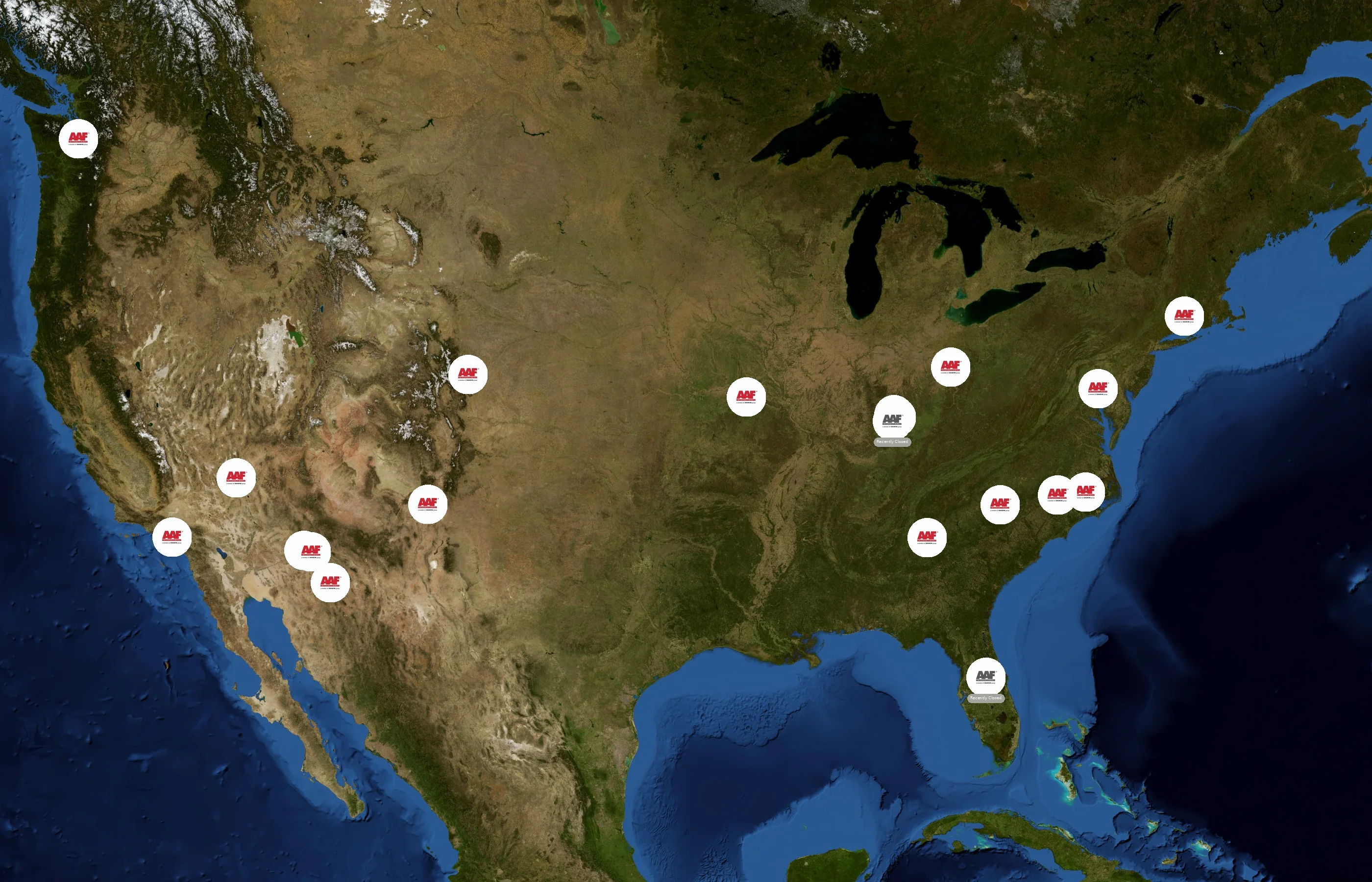 AAF International state distribution