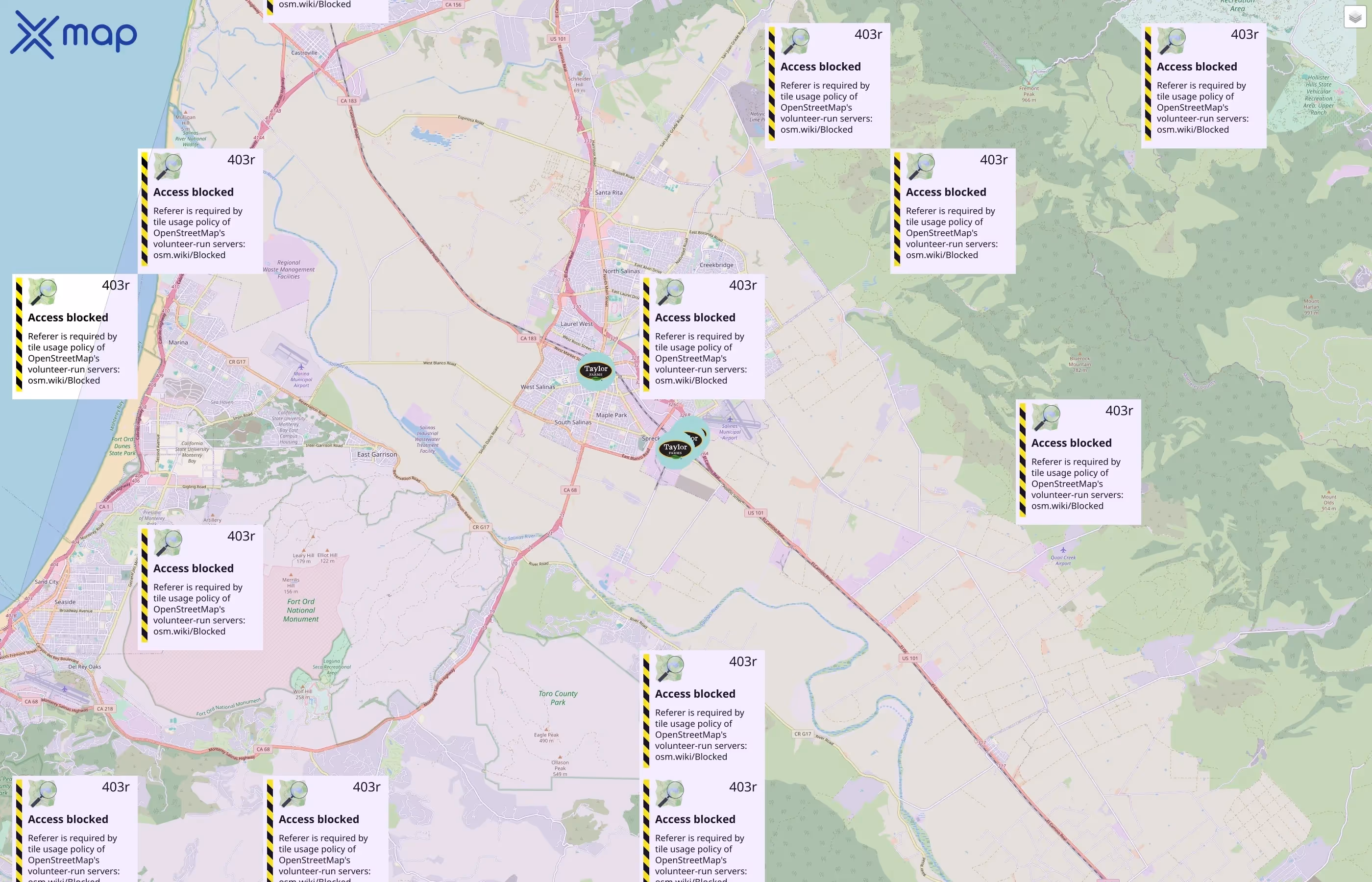 Taylor Farms traffic data