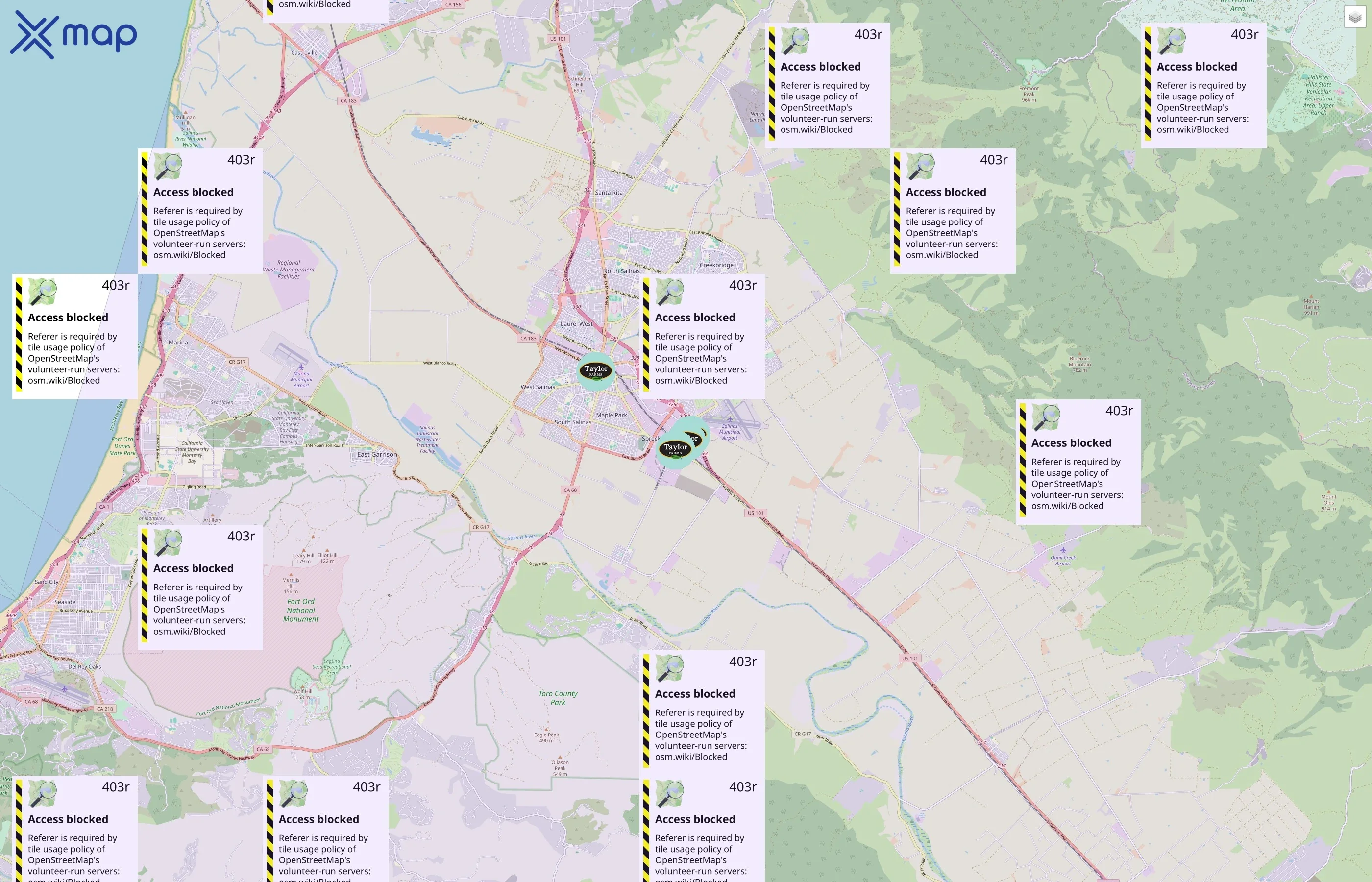 Taylor Farms traffic data