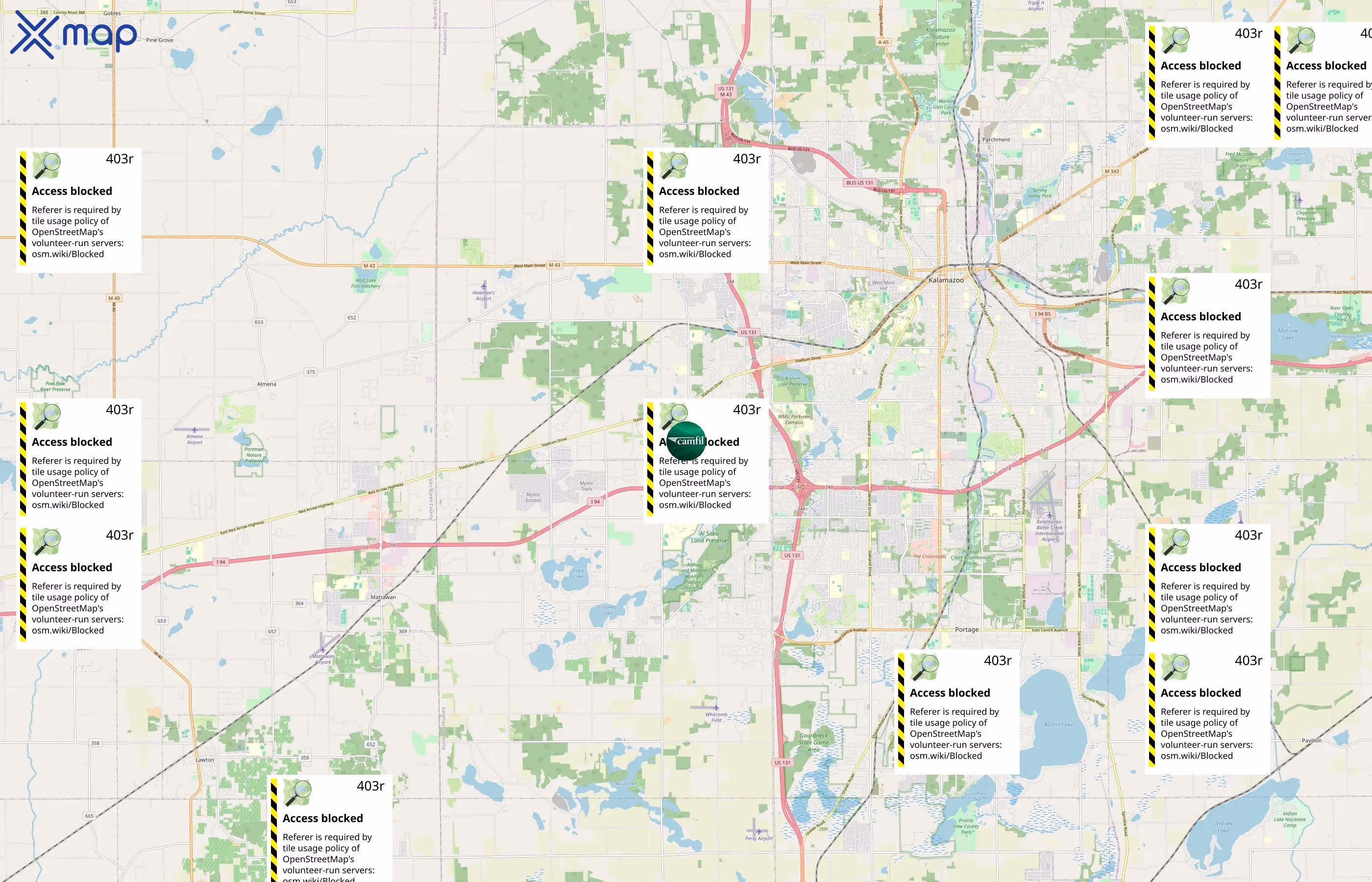 Camfil area coverage