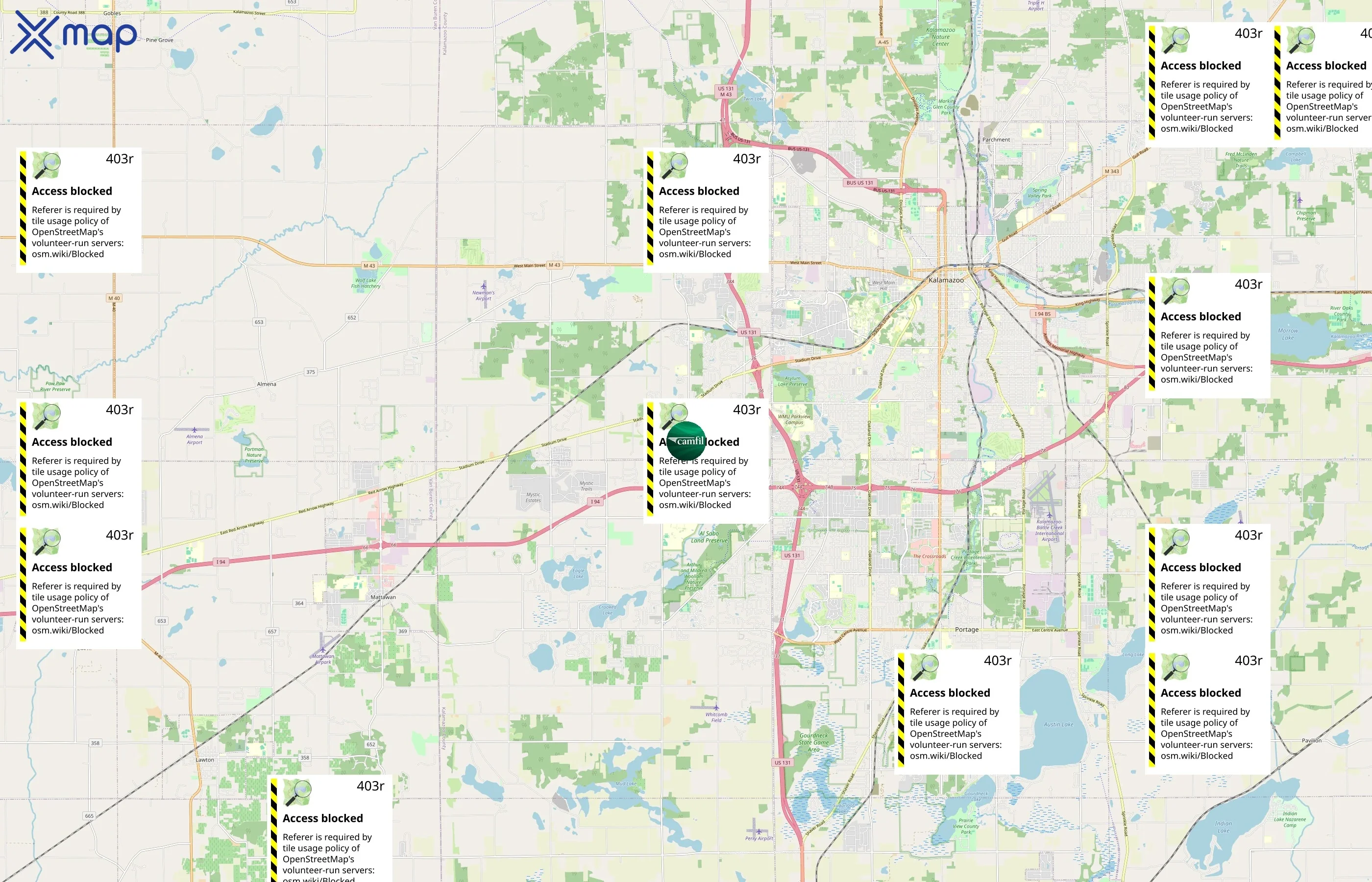 Camfil area coverage