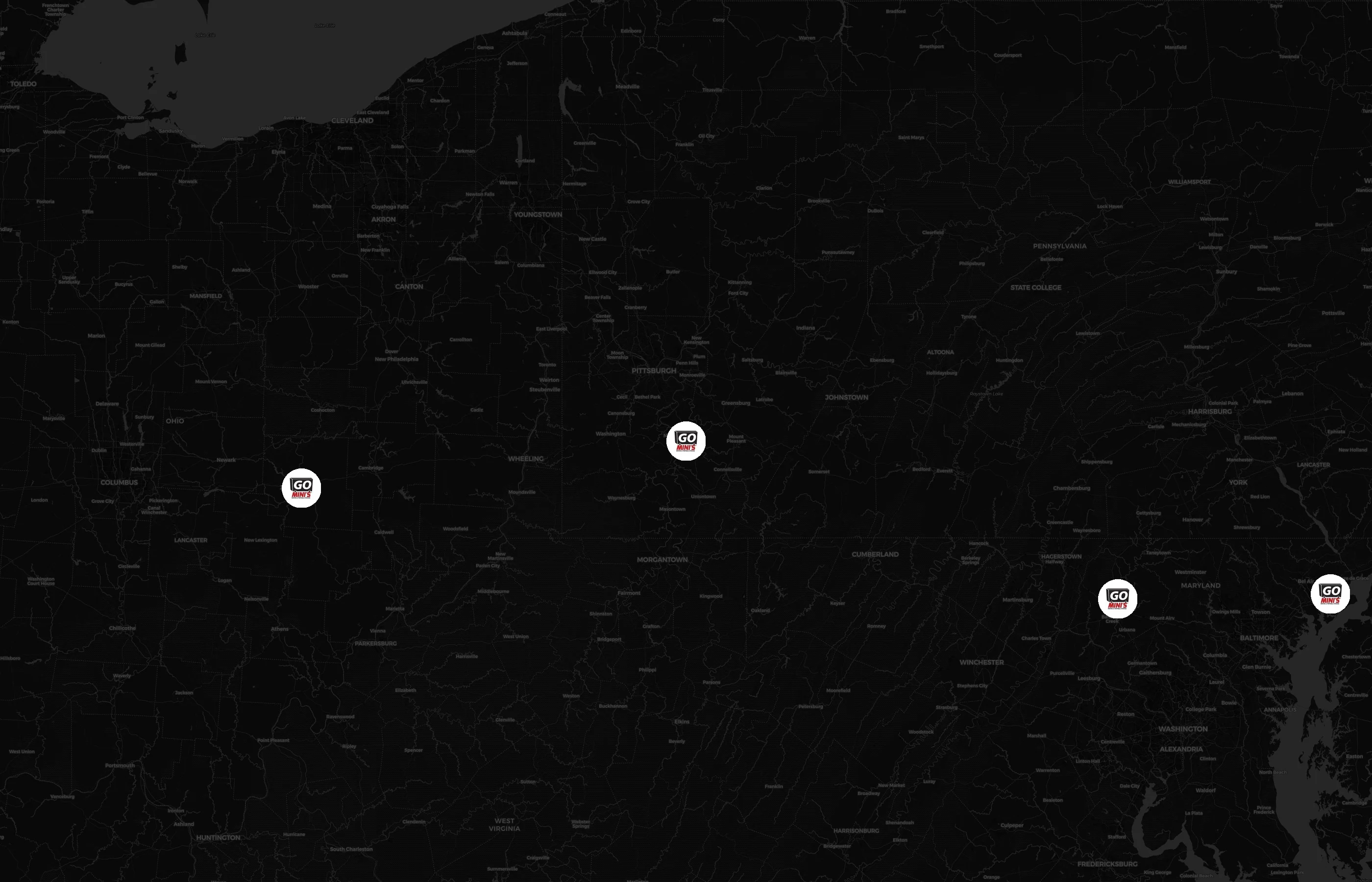 Go Mini's city distribution
