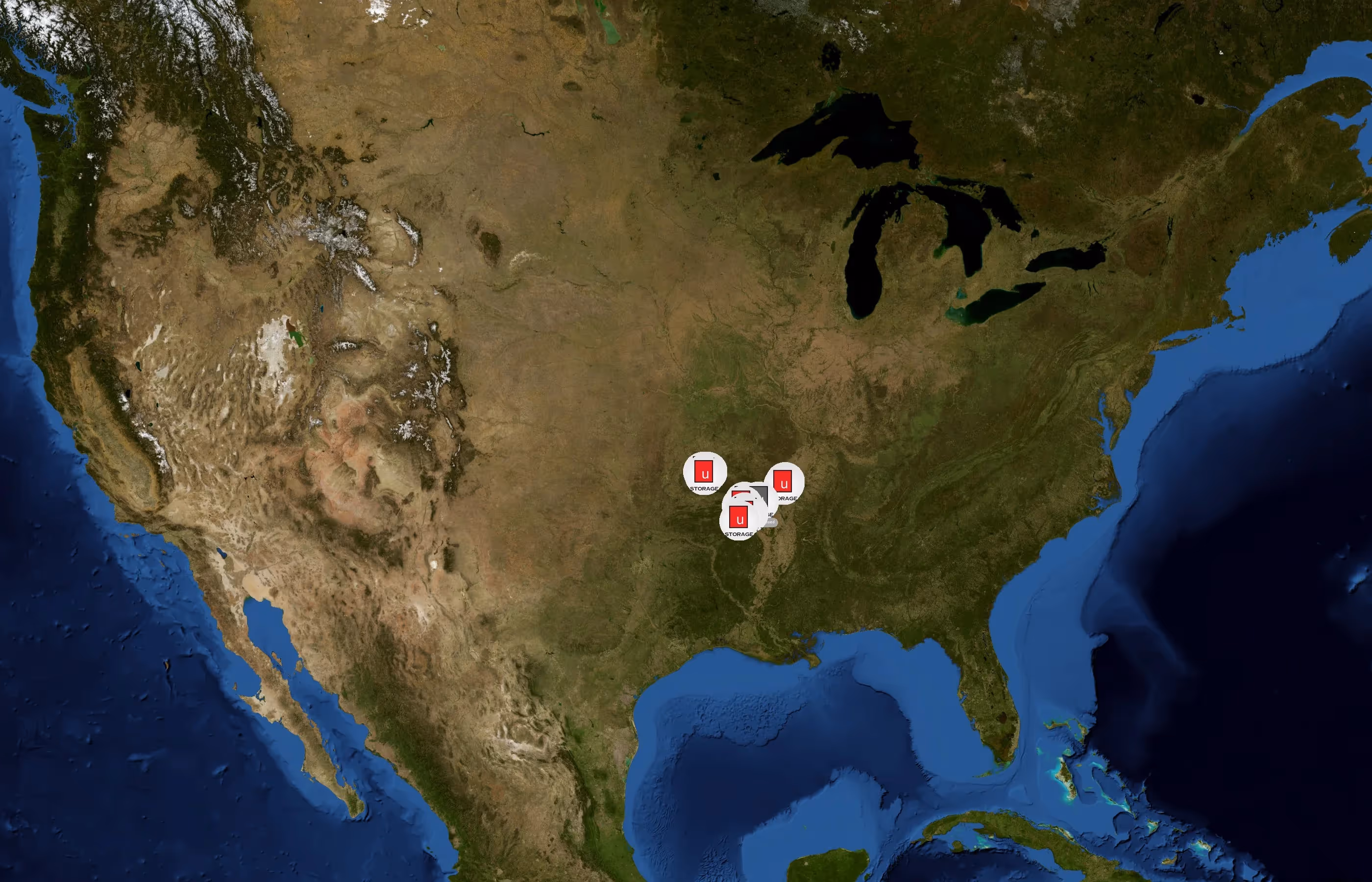 U Storage state distribution
