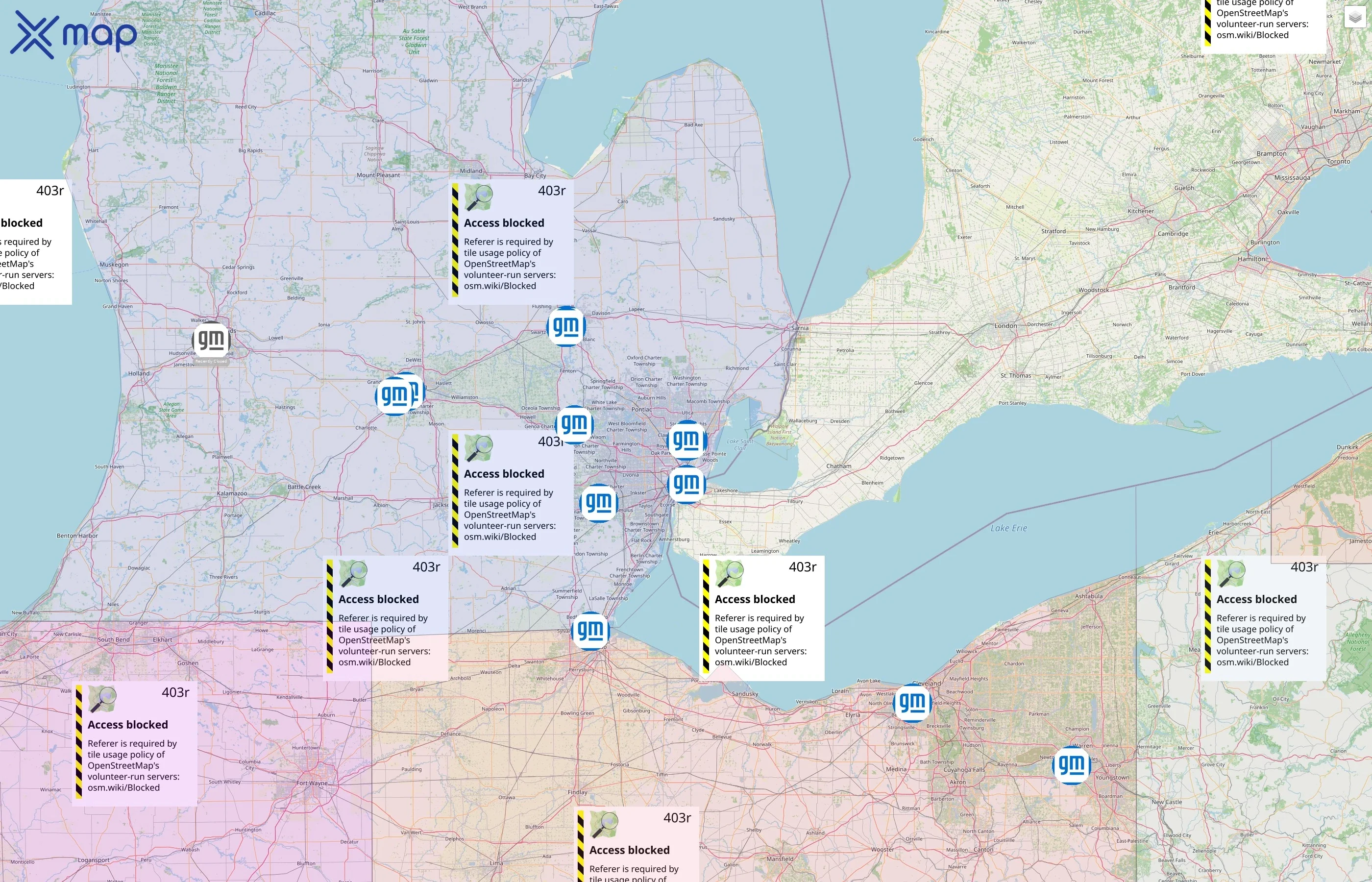General Motors street hotspots