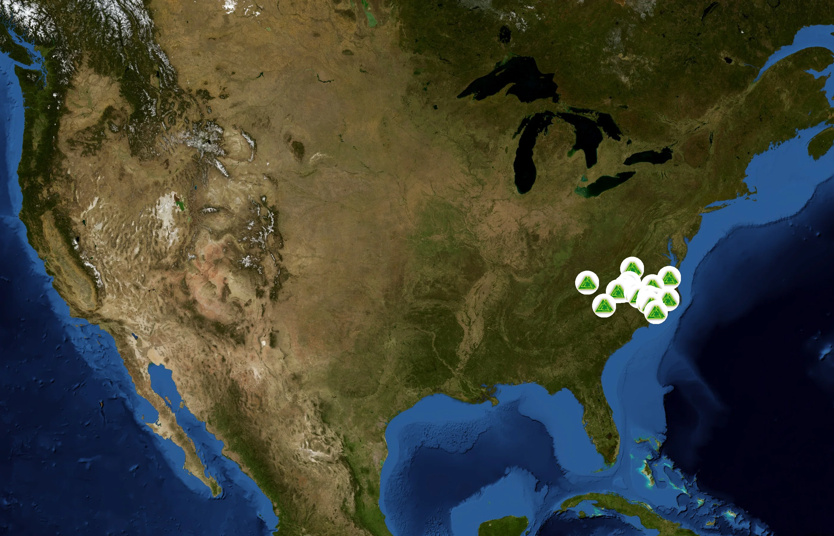 Foss Recycling state distribution