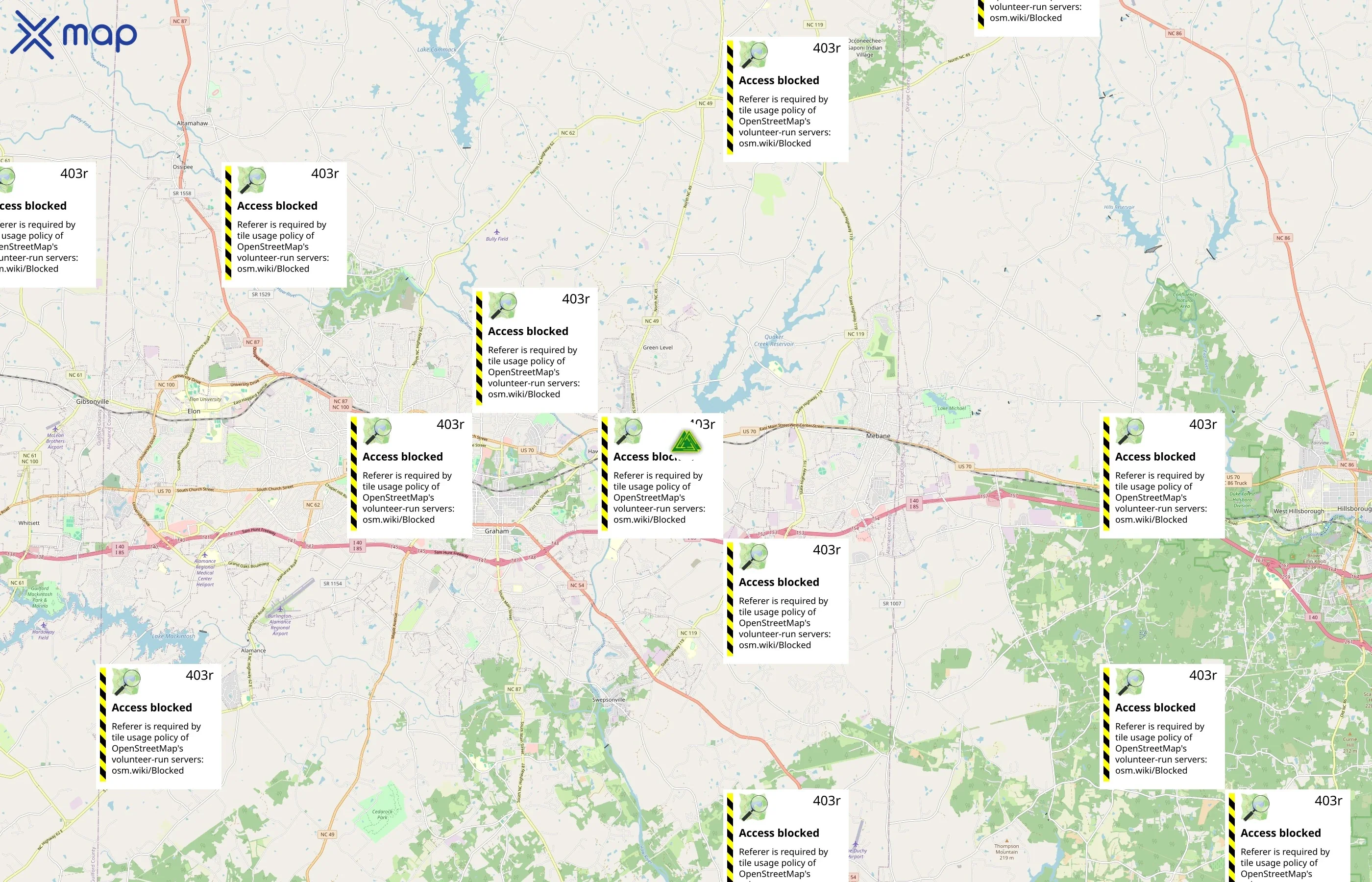 Foss Recycling area coverage