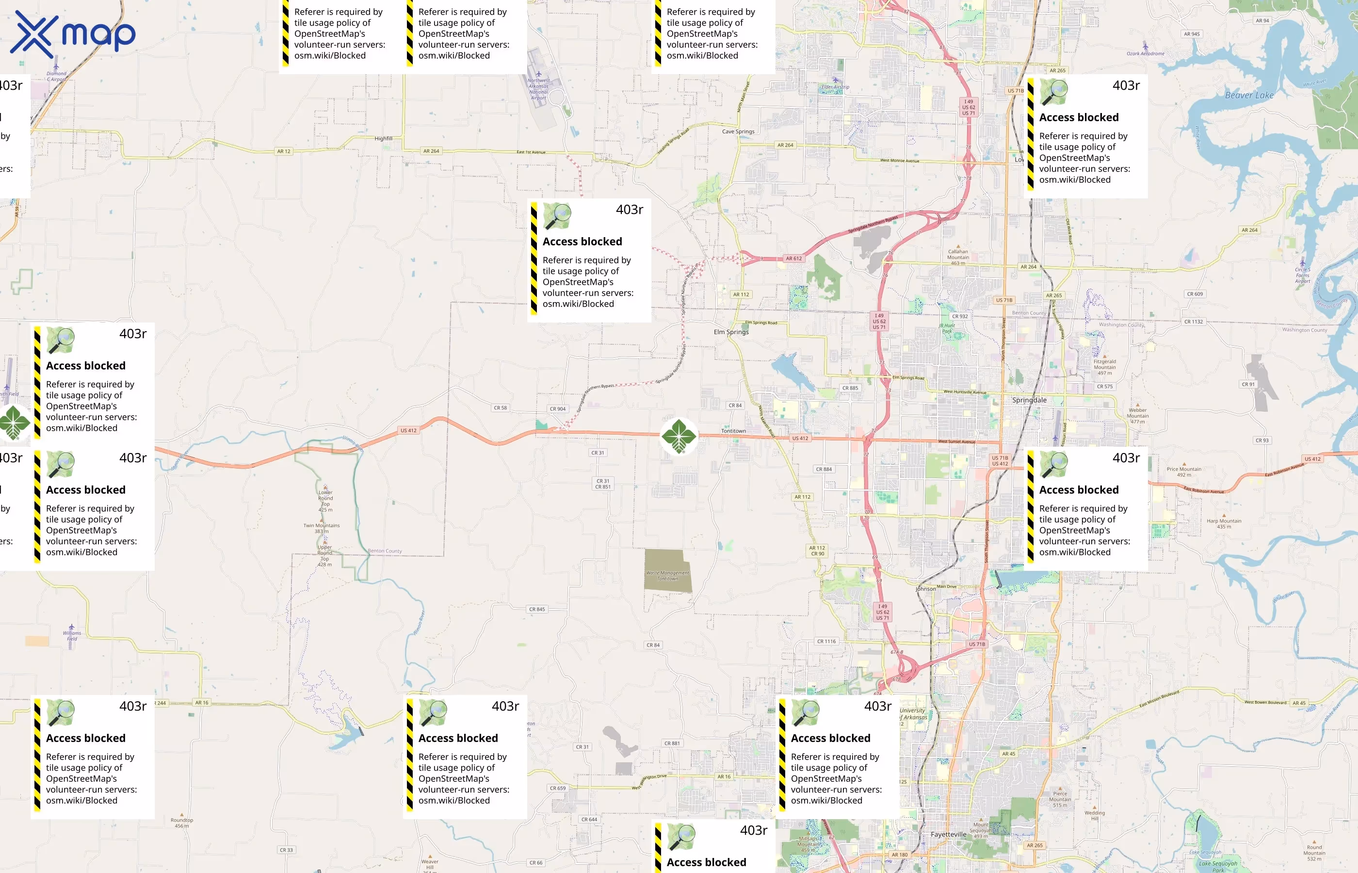 Farm Credit of Western Arkansas area coverage