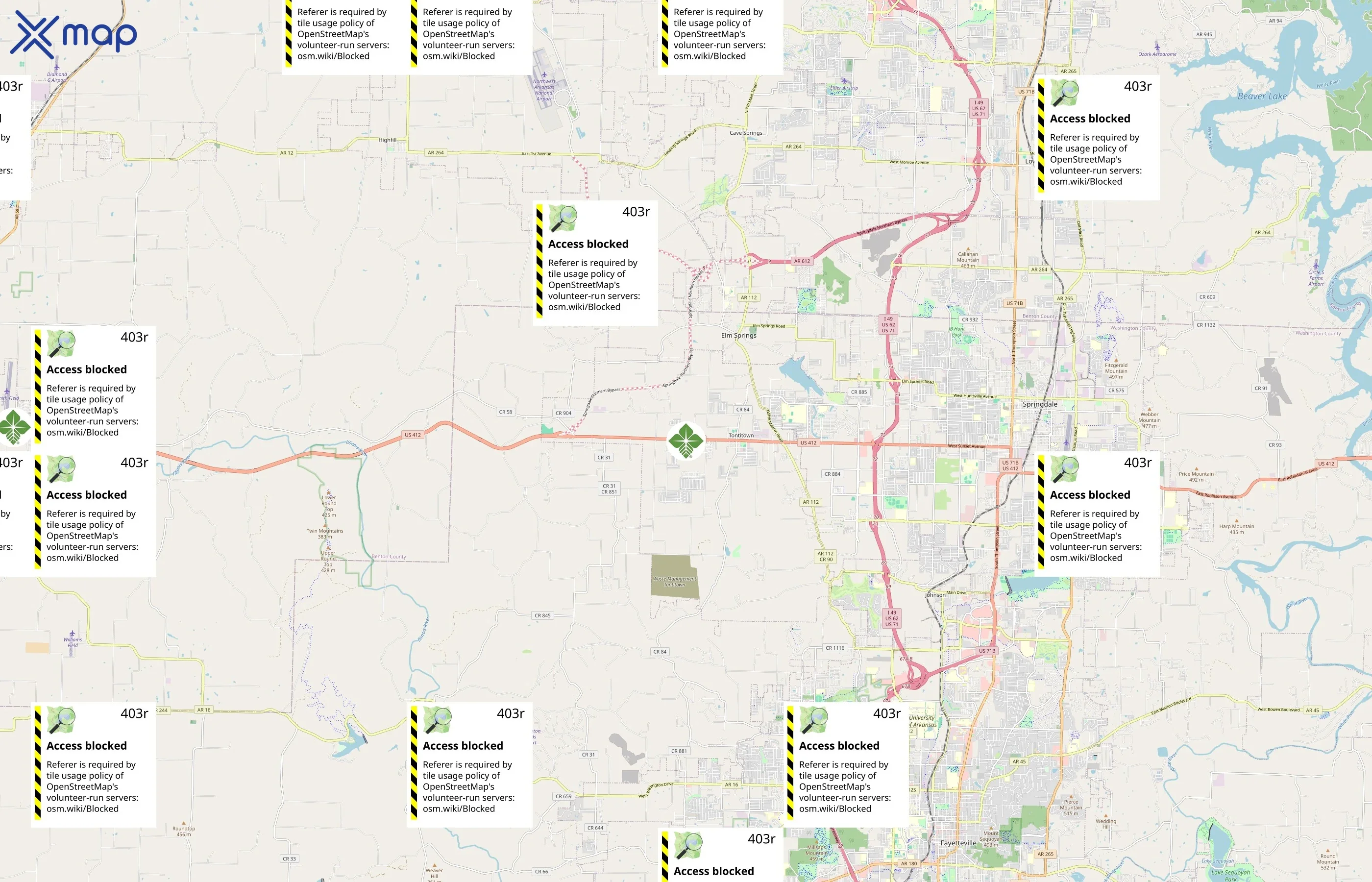 Farm Credit of Western Arkansas area coverage