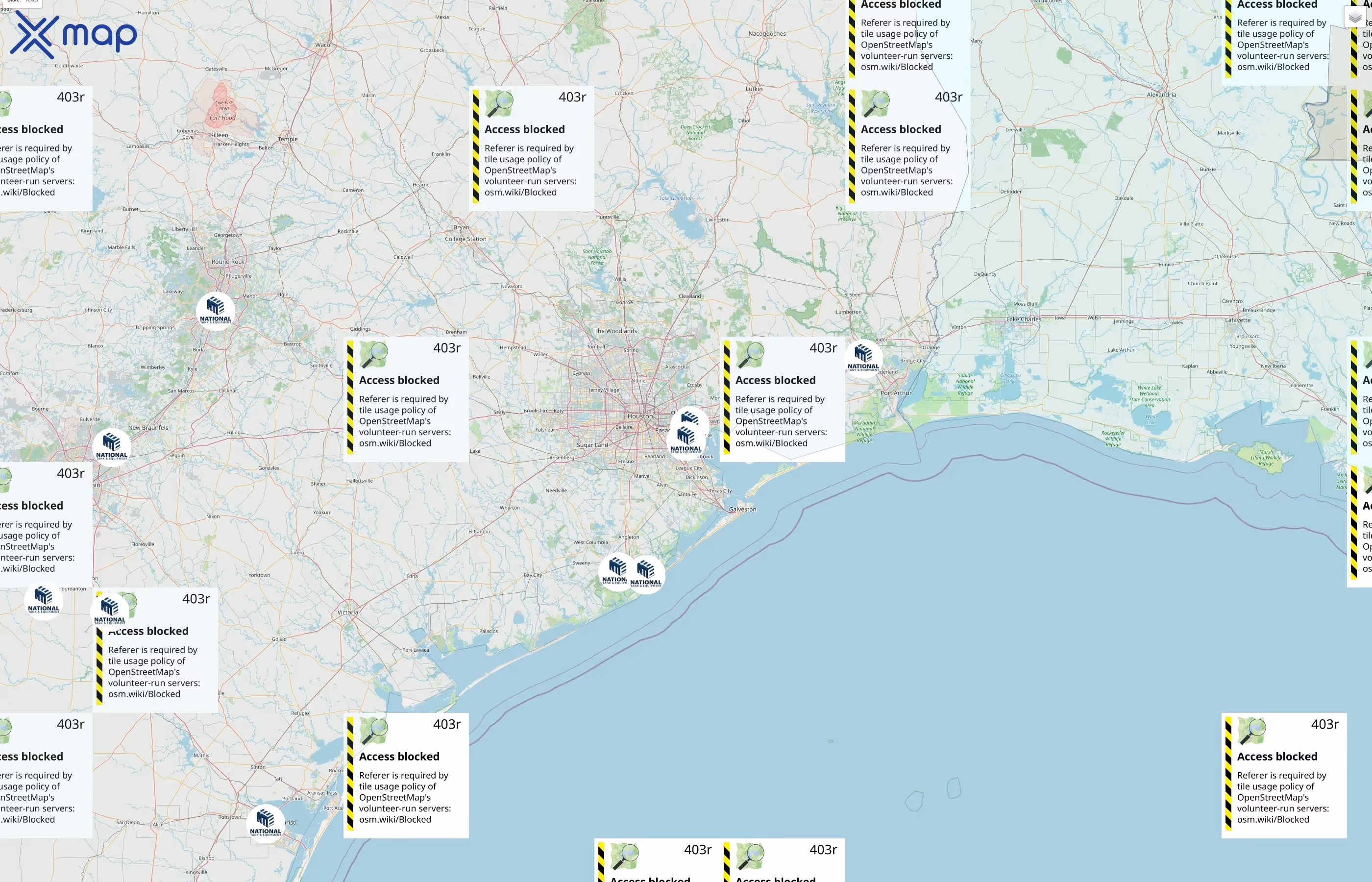 National Tank & Equipment street hotspots