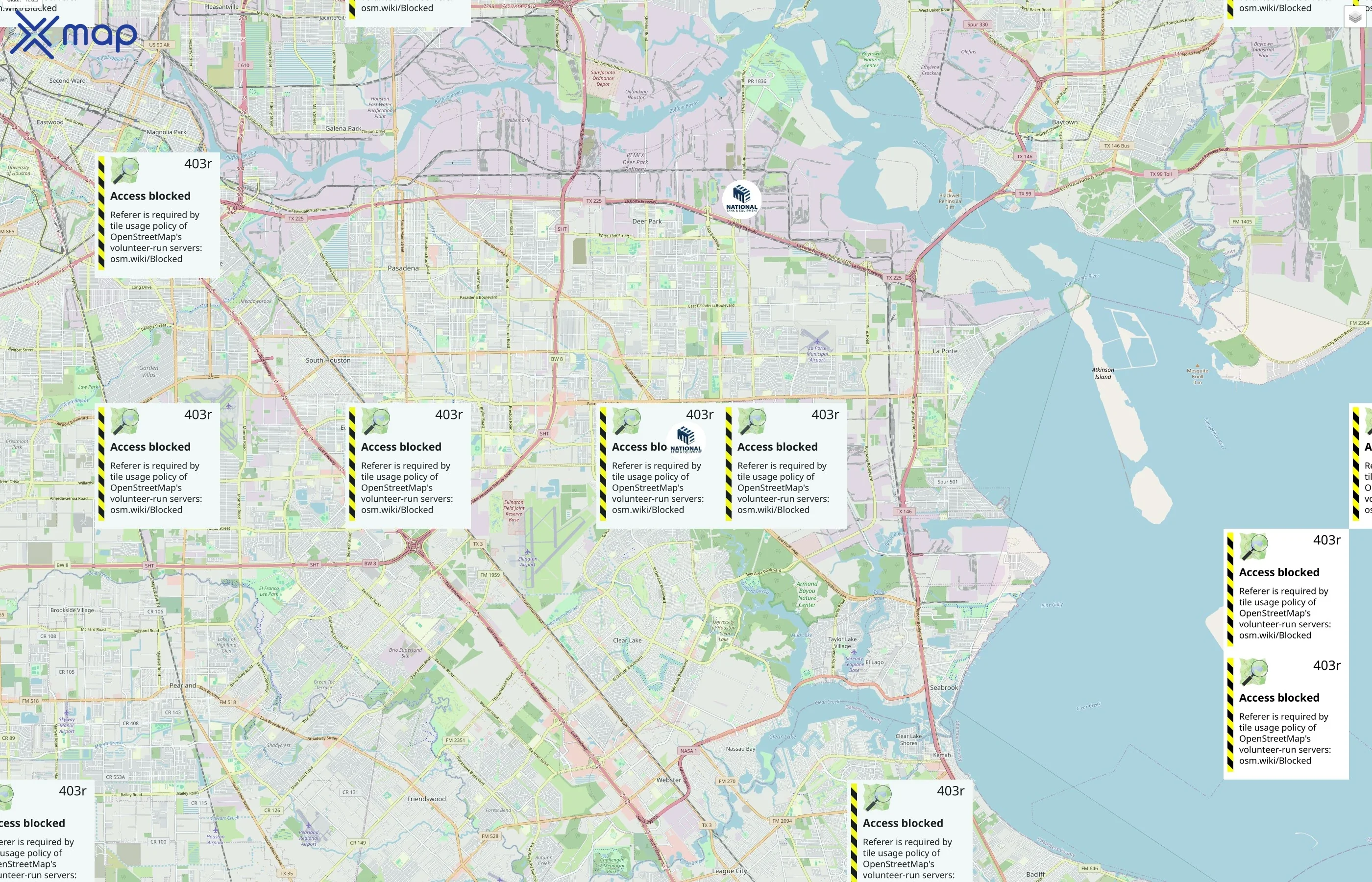 National Tank & Equipment traffic data