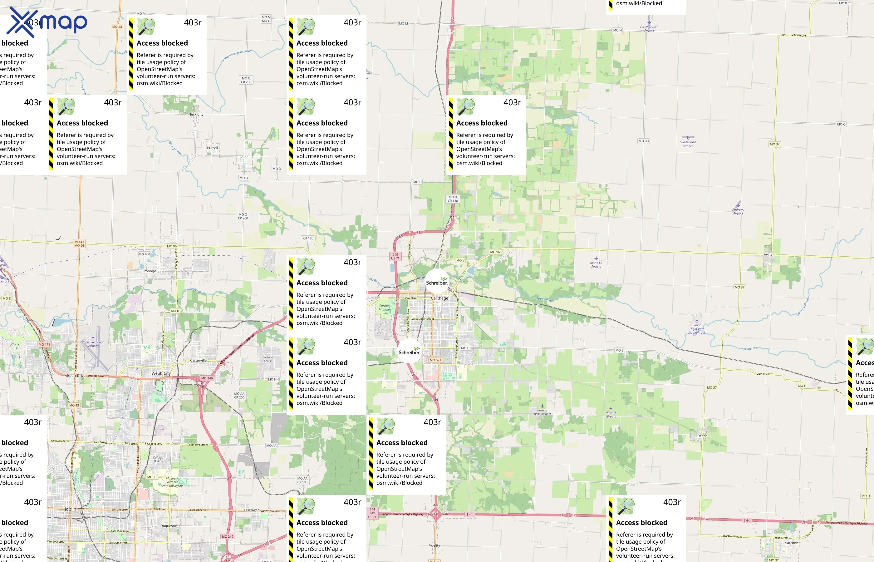 Schreiber Foods area coverage