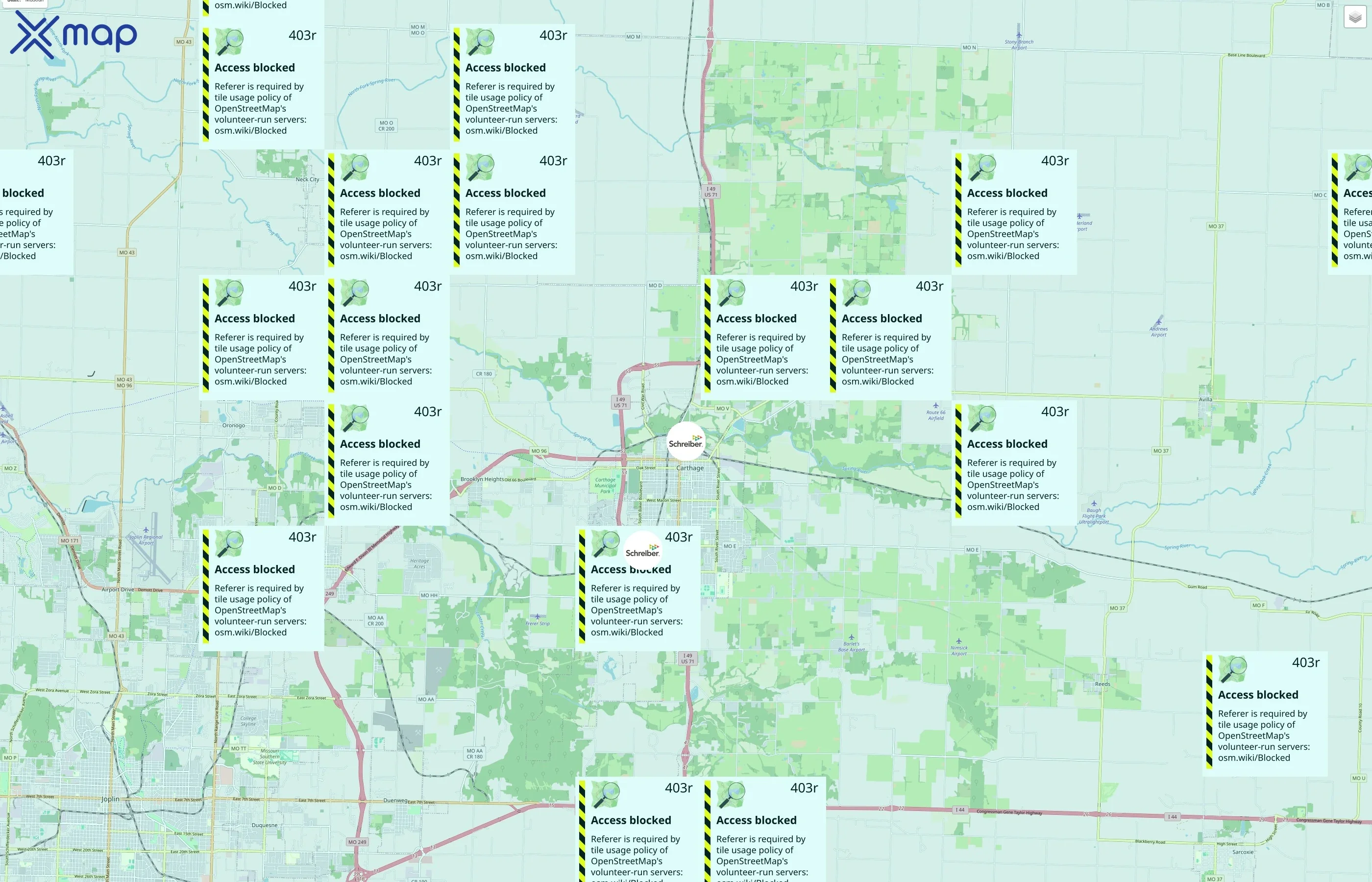 Schreiber Foods traffic data