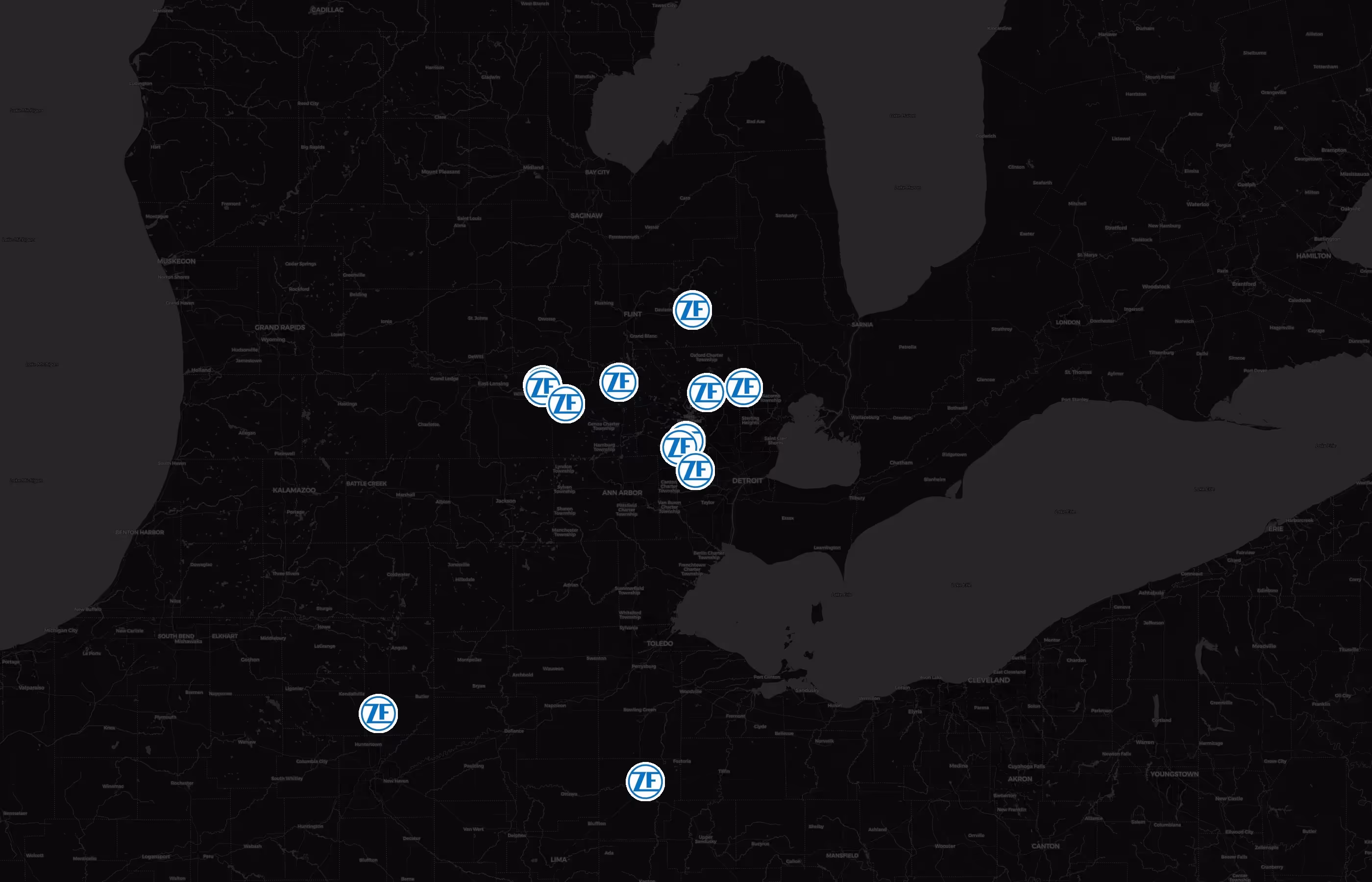 ZF city distribution