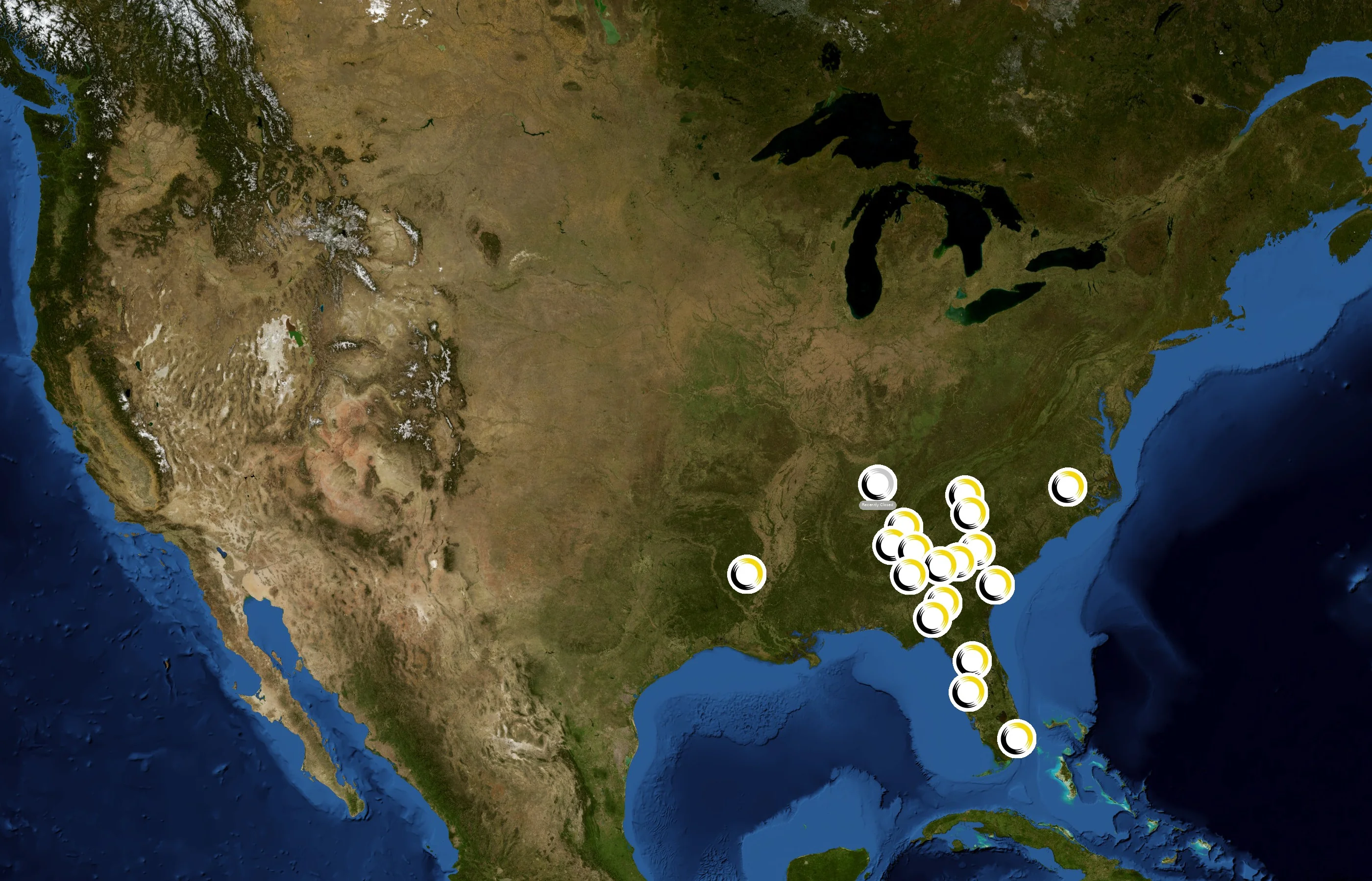 B&D Industrial state distribution