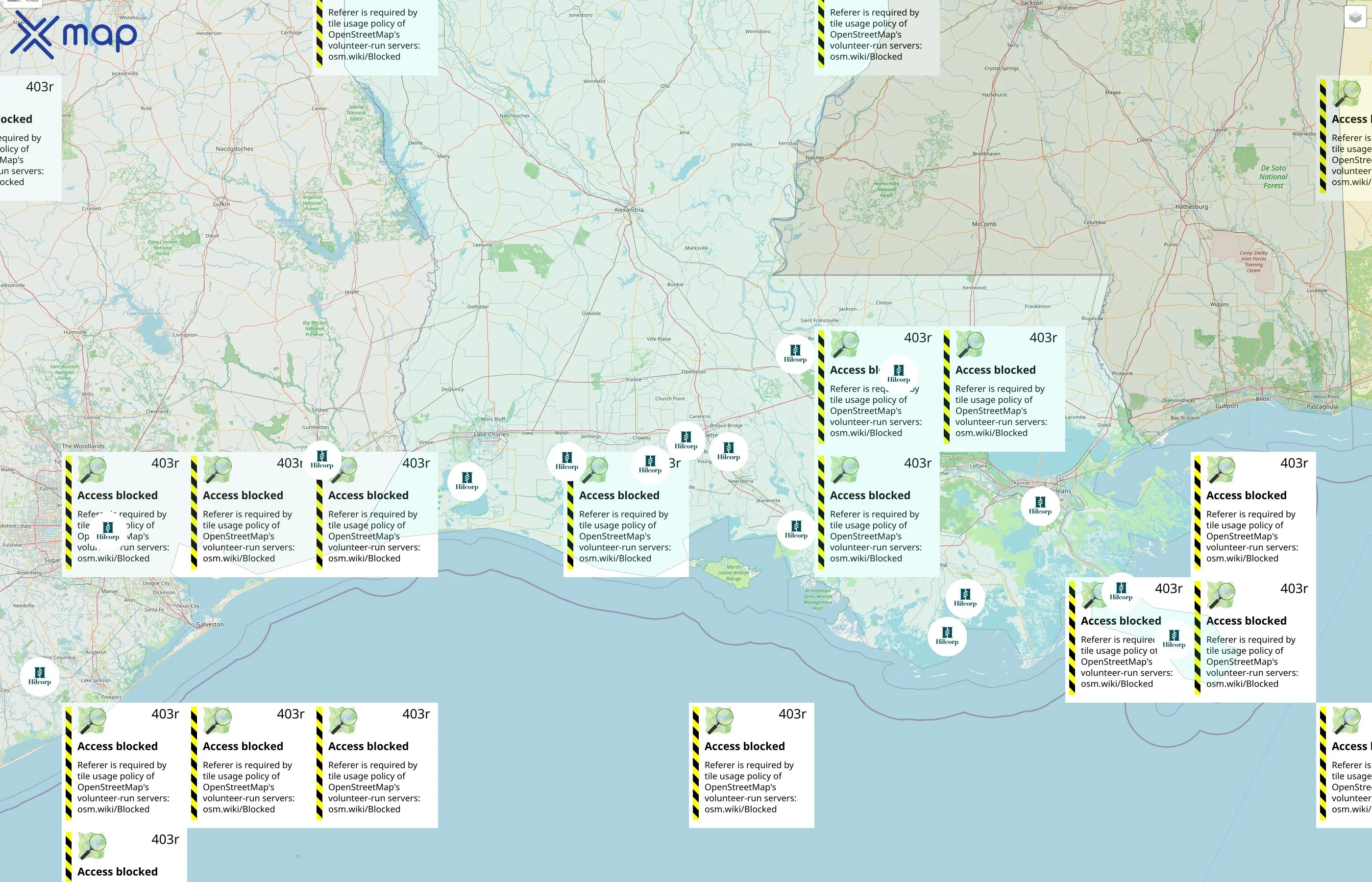 Hilcorp Energy Company street hotspots