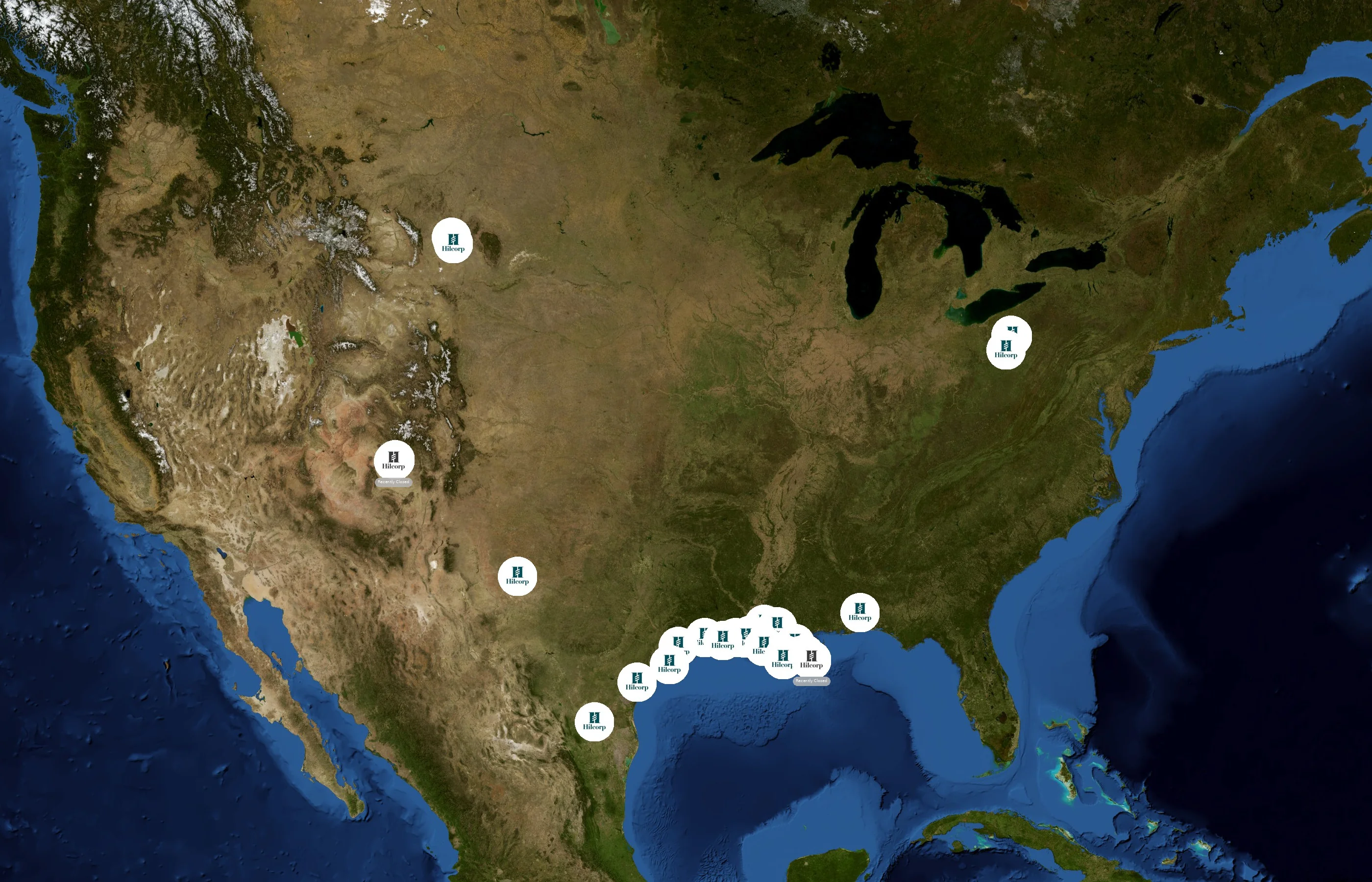 Hilcorp Energy Company state distribution