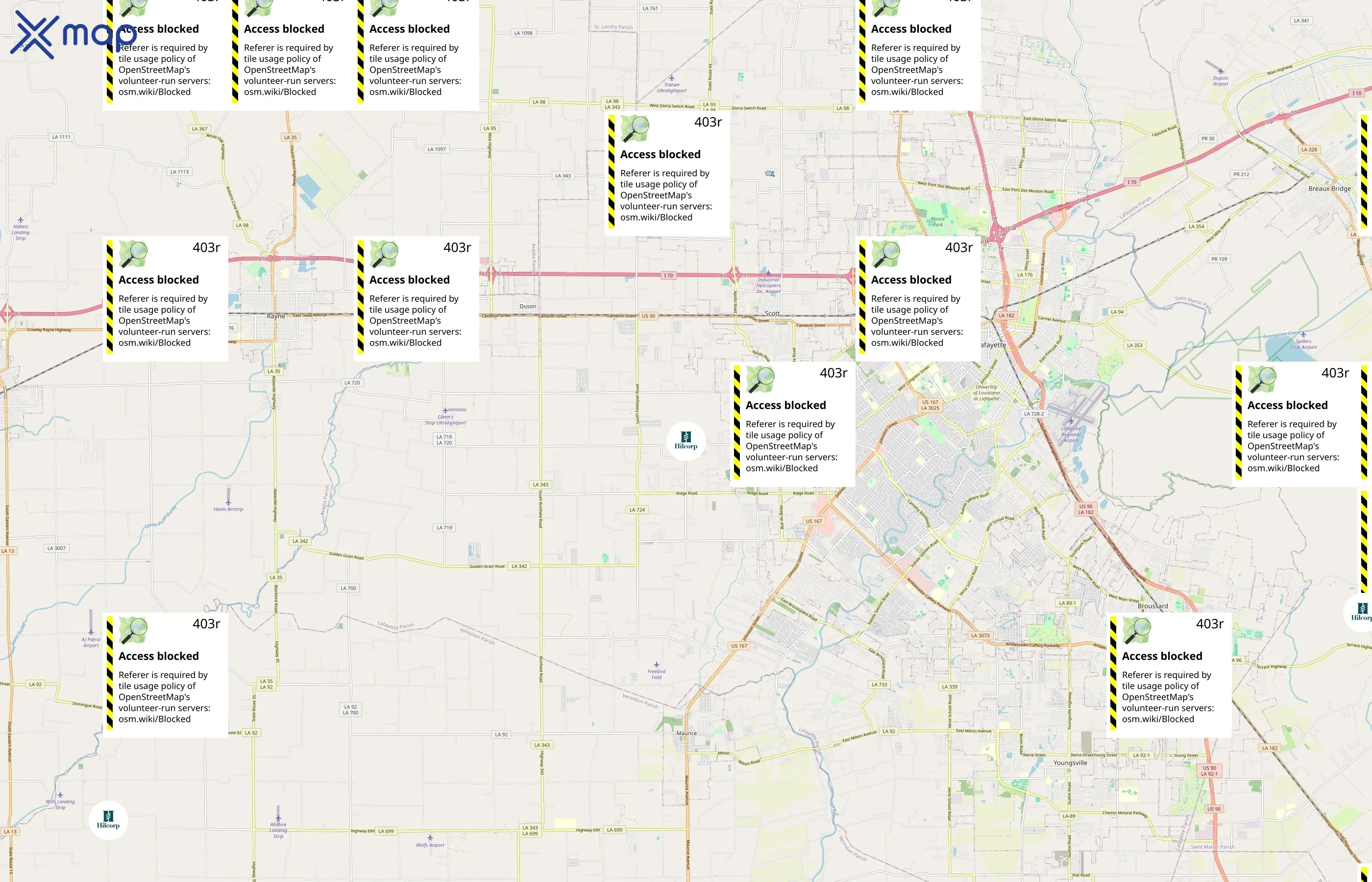Hilcorp Energy Company area coverage