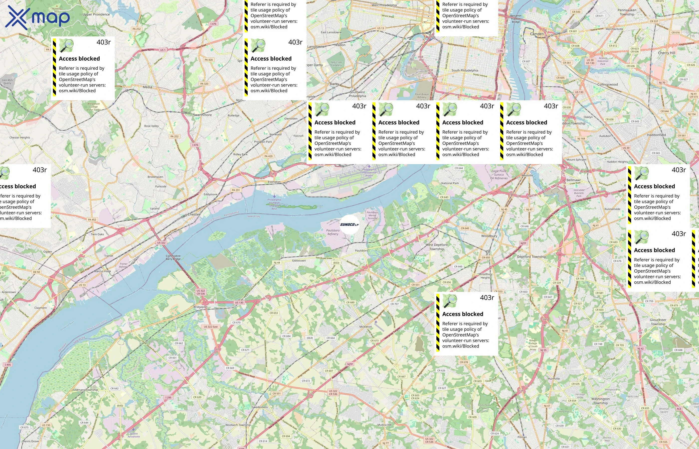 Sunoco LP area coverage