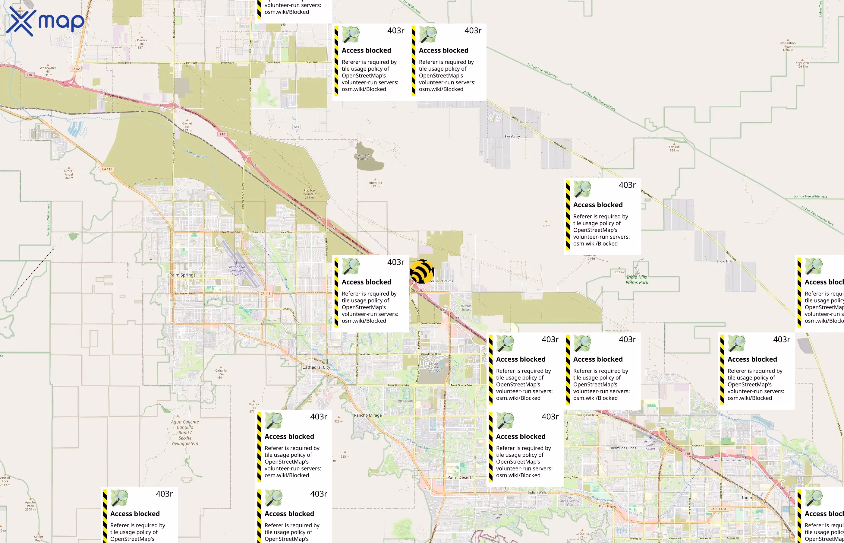WAXIE Sanitary Supply area coverage