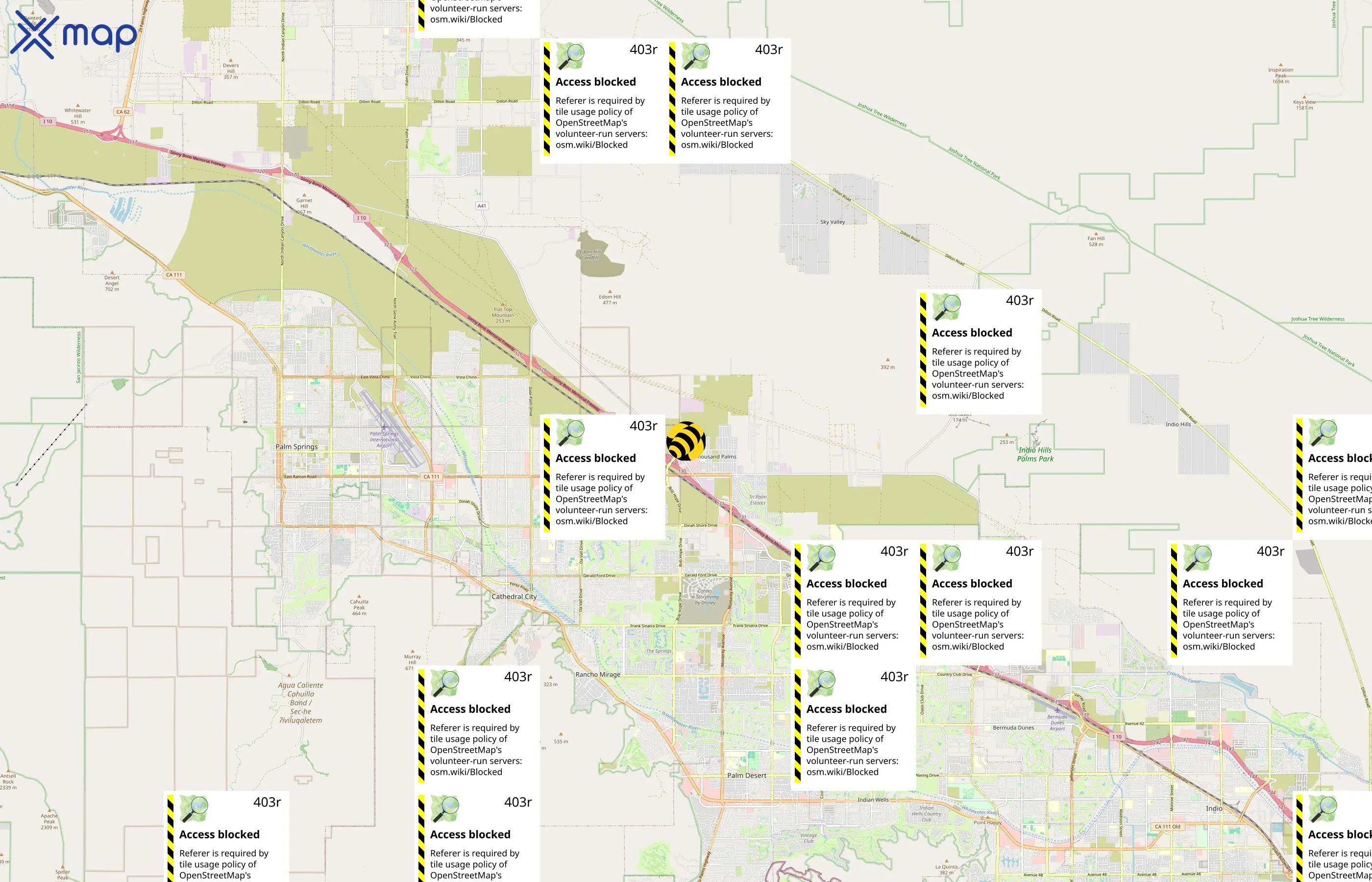 WAXIE Sanitary Supply area coverage