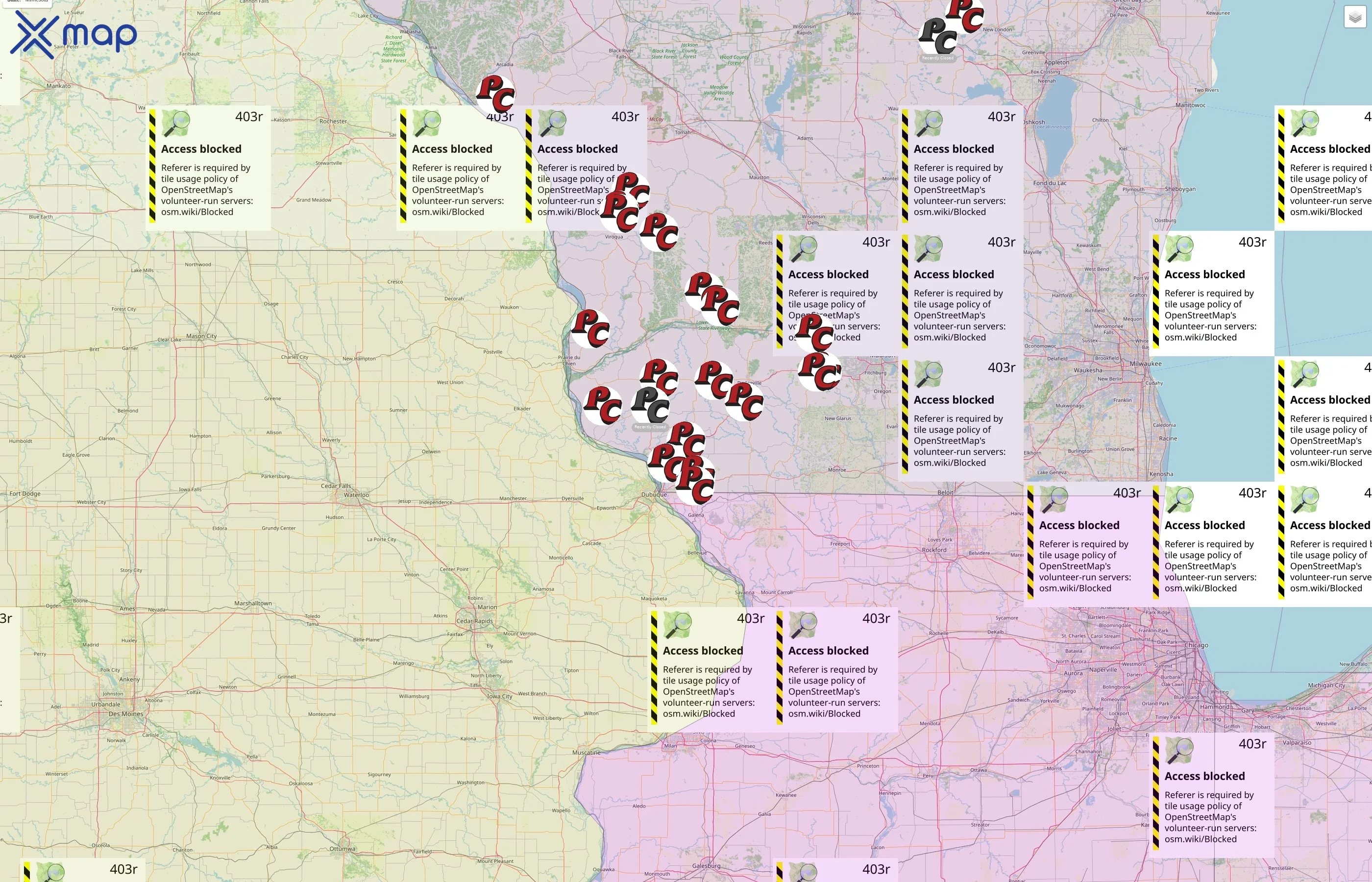 Premier Cooperative street hotspots