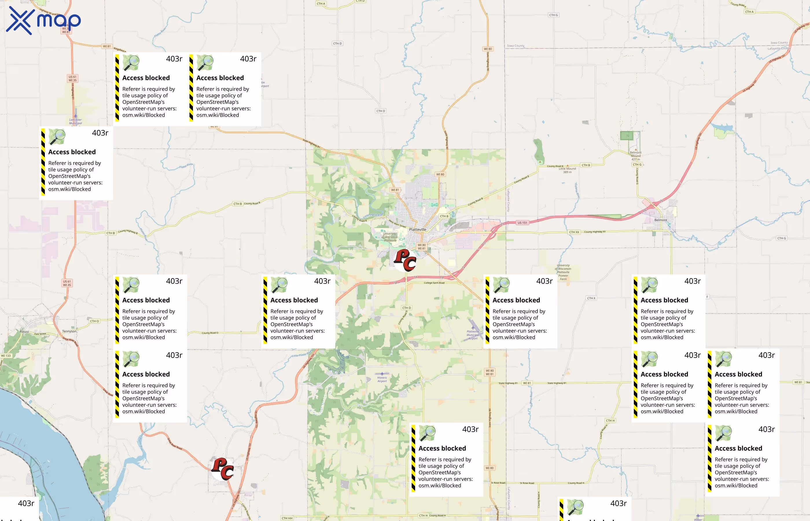 Premier Cooperative area coverage