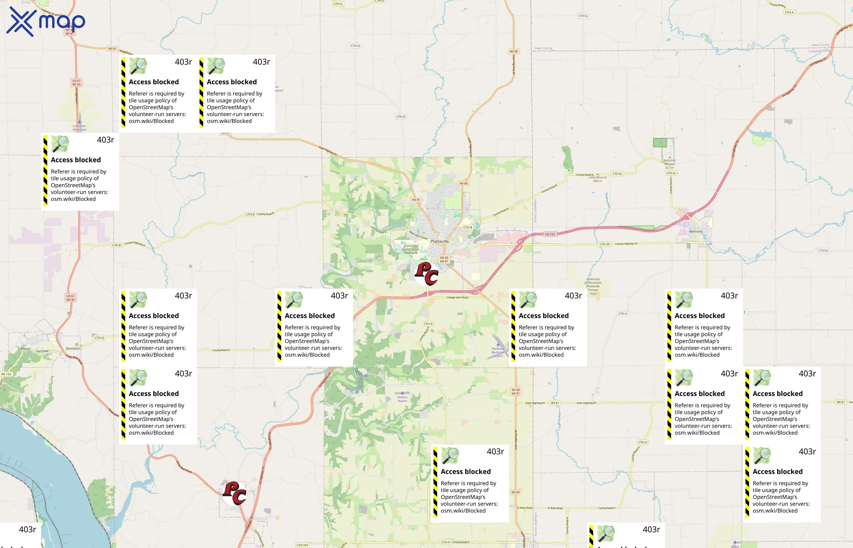 Premier Cooperative area coverage