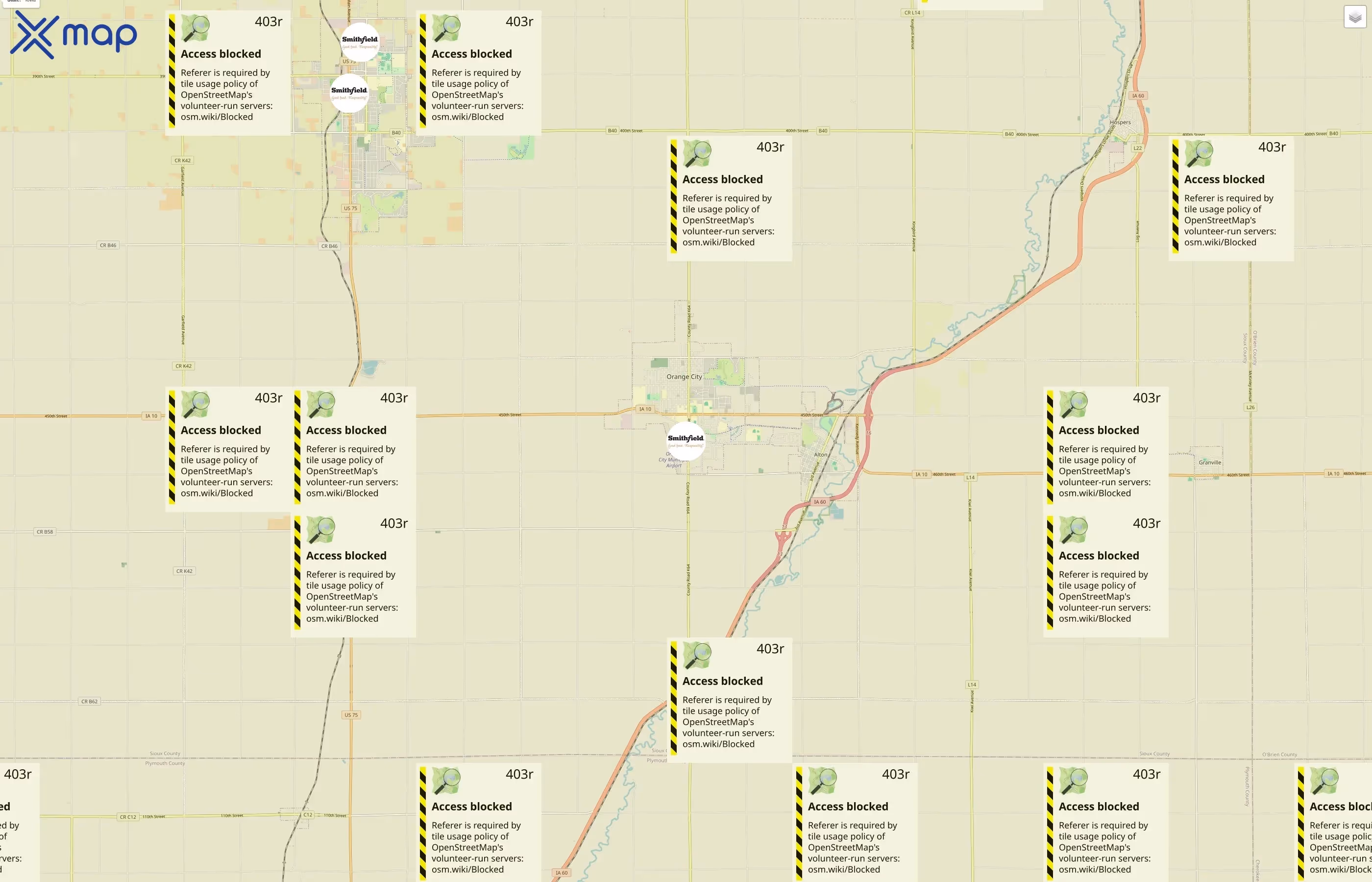 Smithfield Foods traffic data