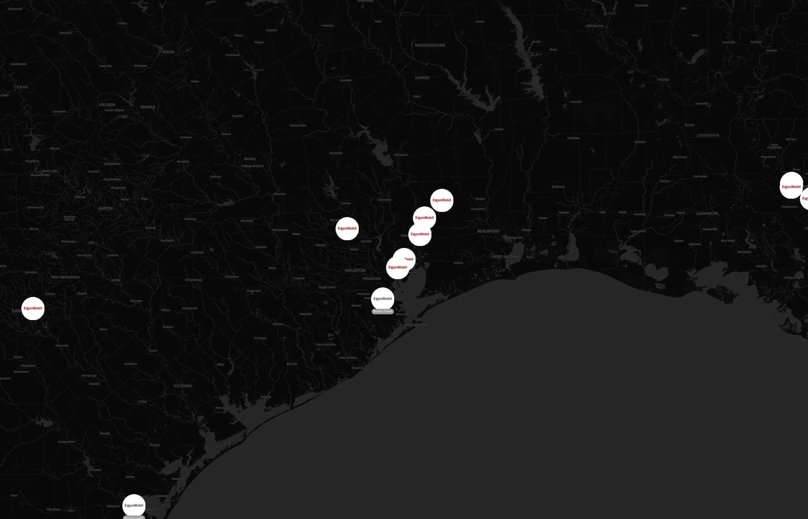 ExxonMobil Pipeline Company city distribution