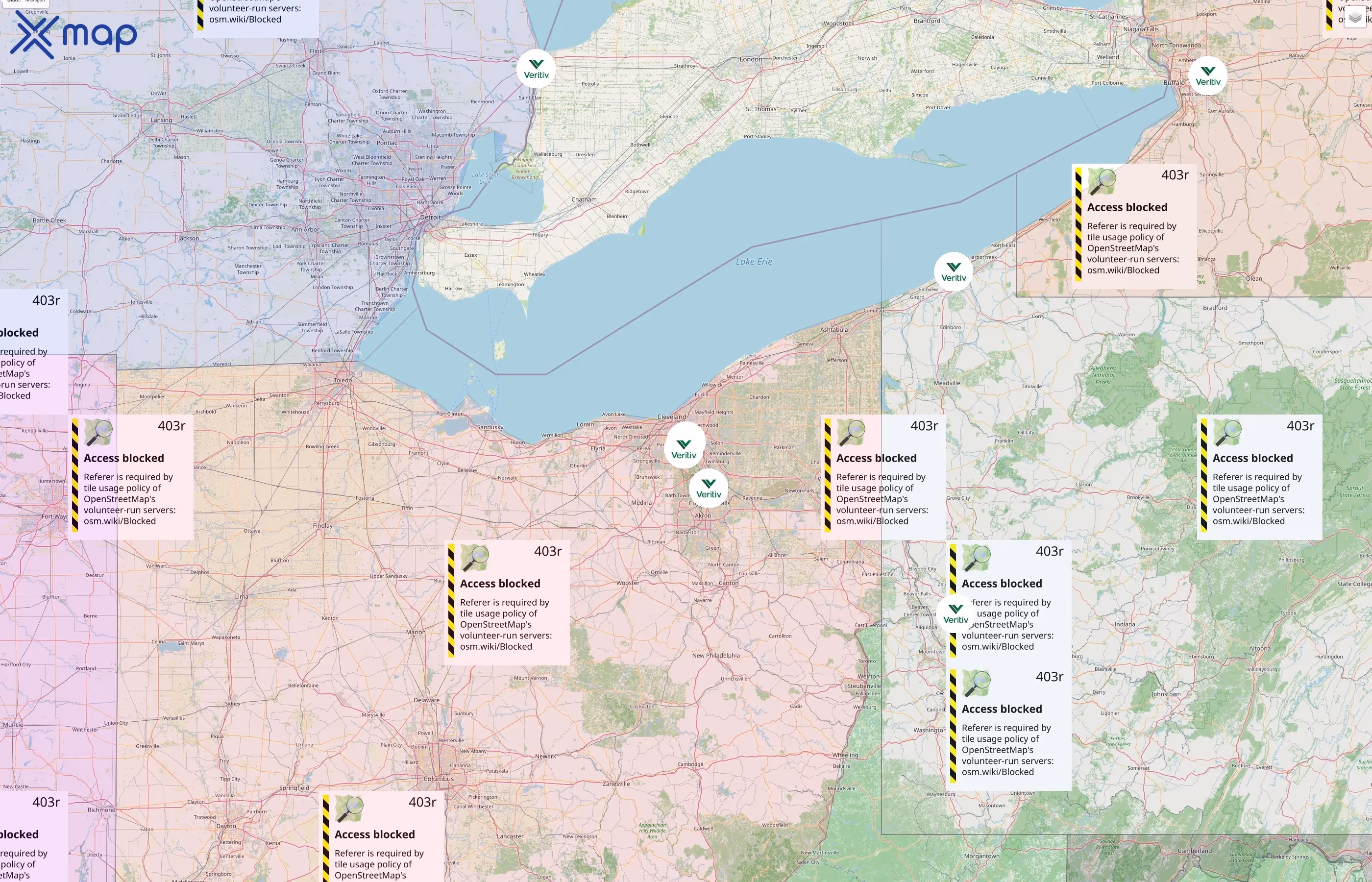 Veritiv street hotspots