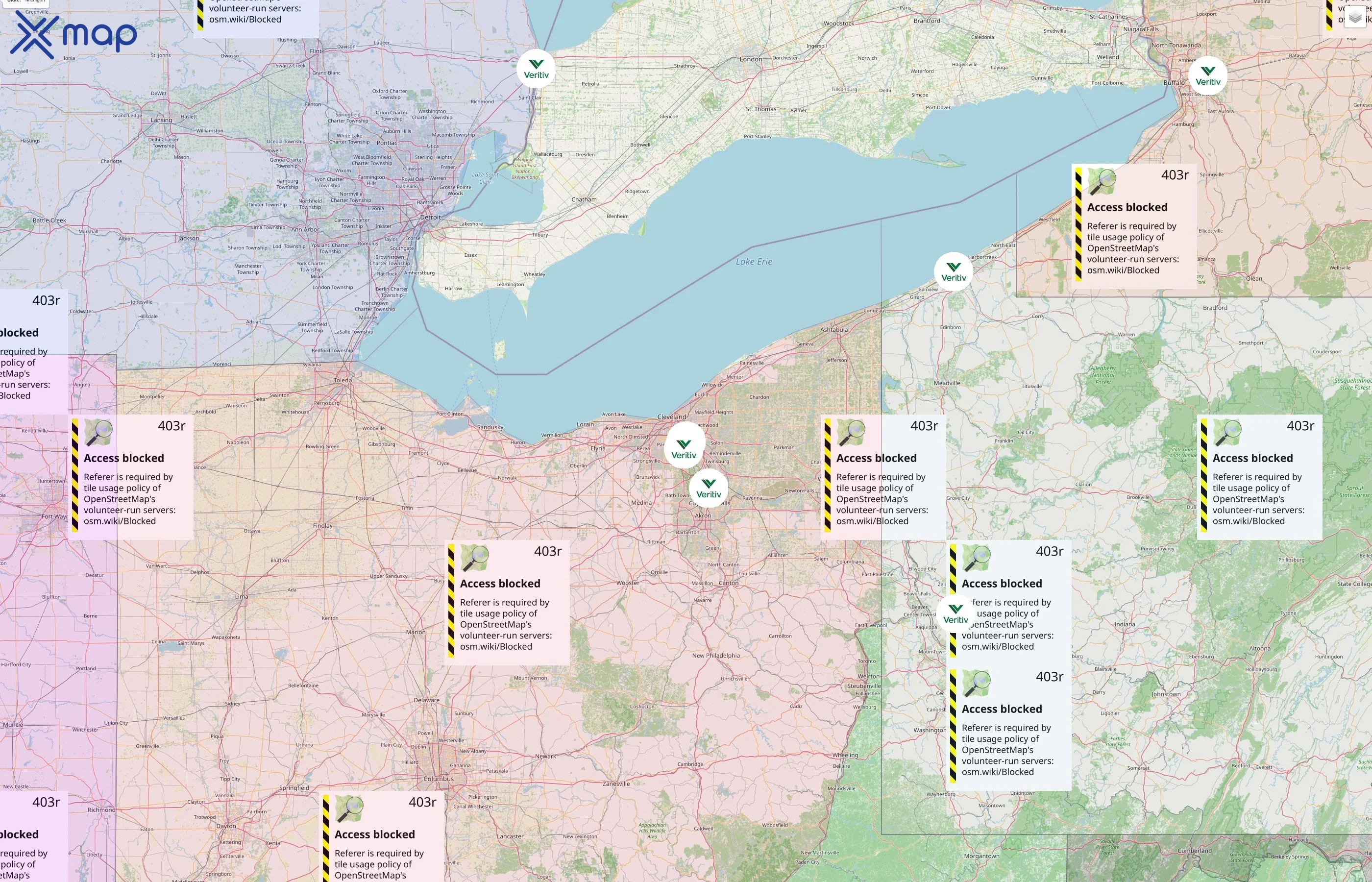 Veritiv street hotspots