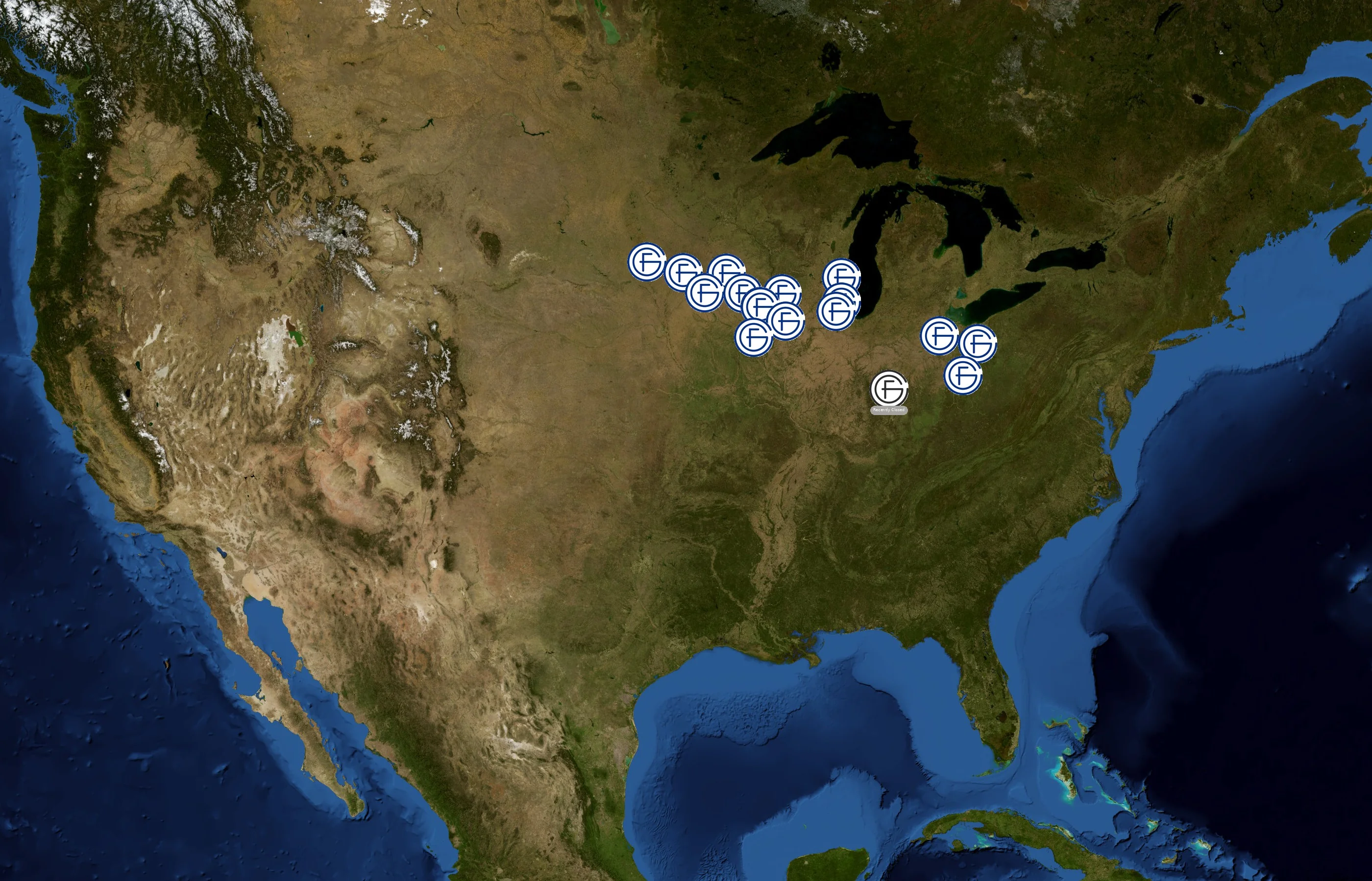 Gordon Flesch Company state distribution