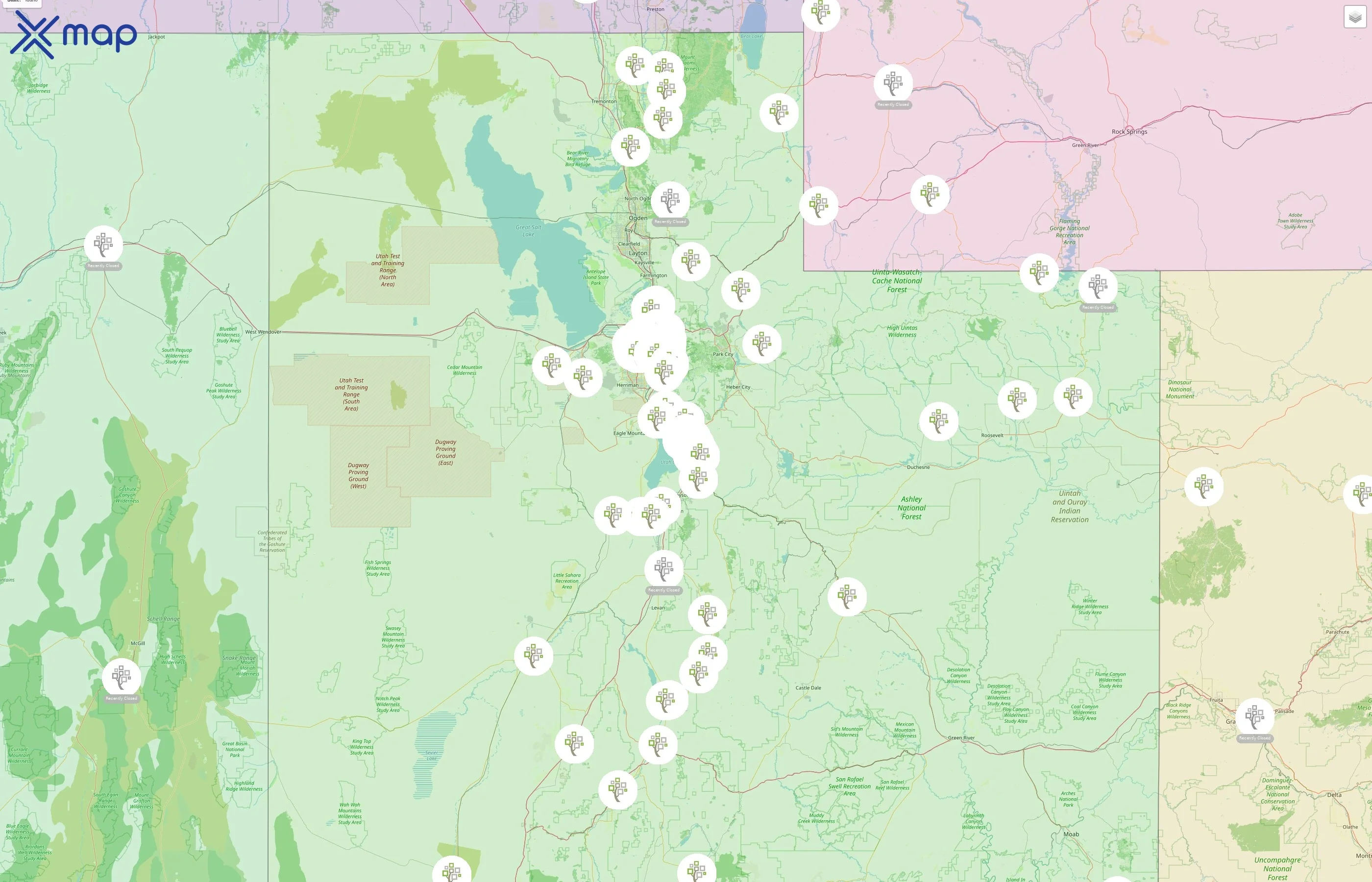 FamilySearch street hotspots