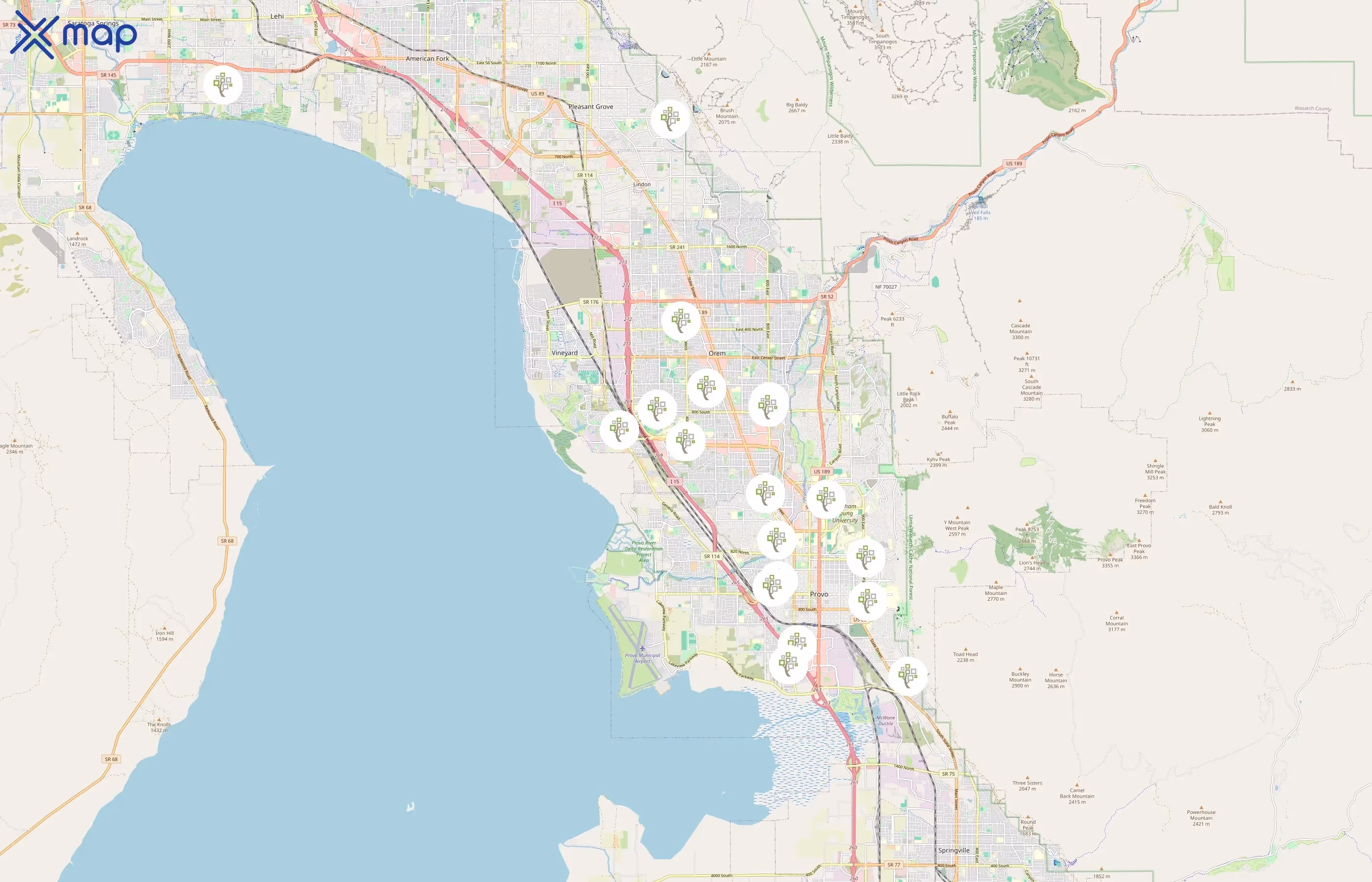 FamilySearch area coverage