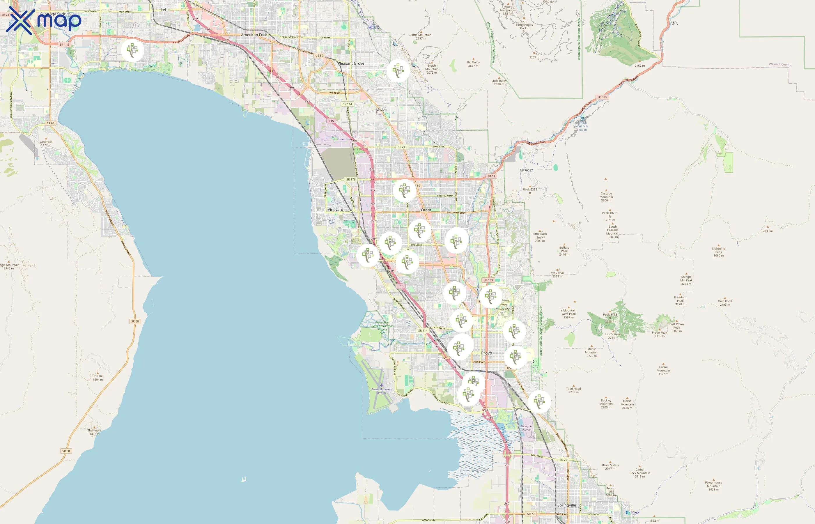 FamilySearch area coverage
