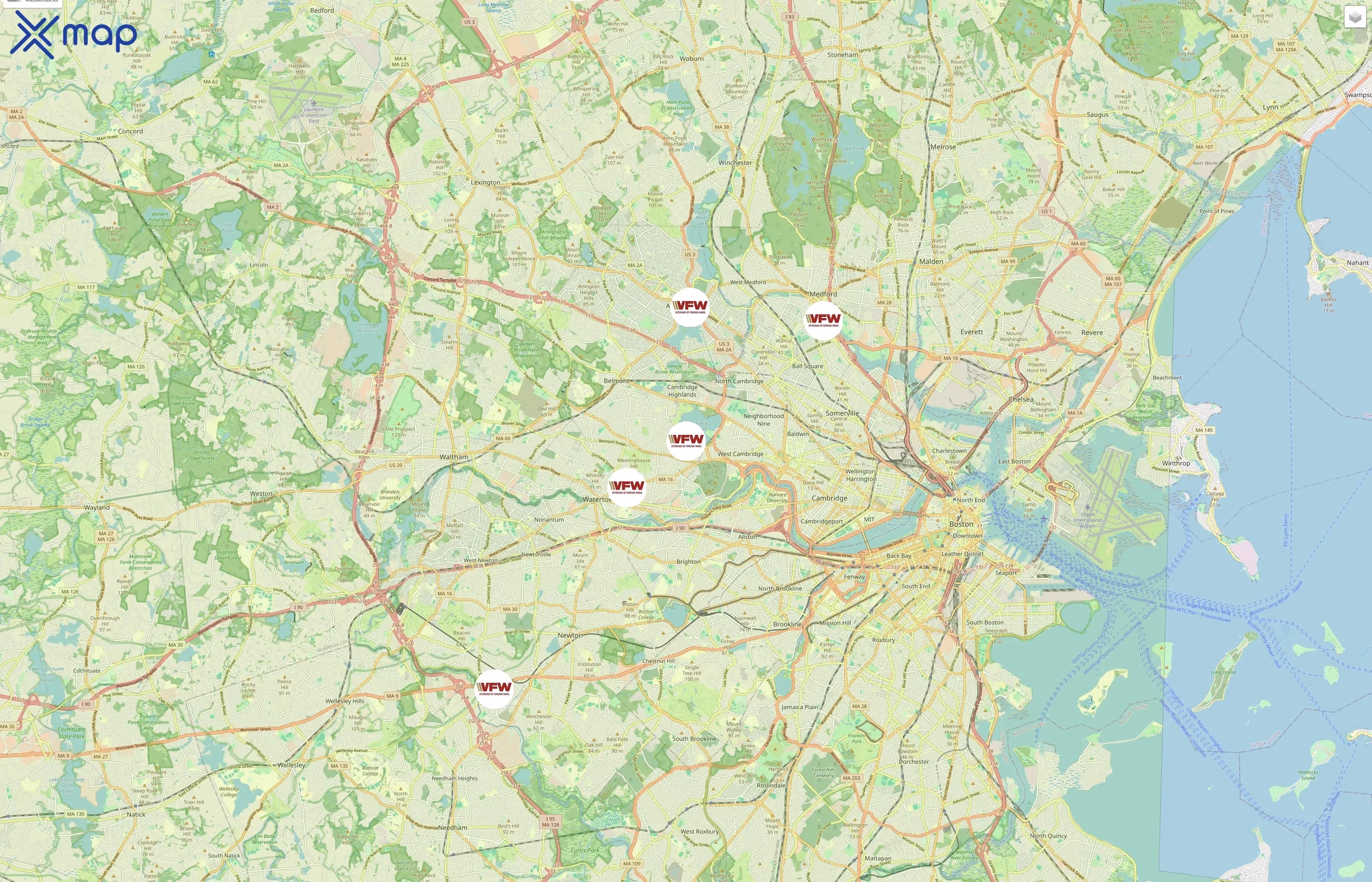 Veterans of Foreign Wars traffic data