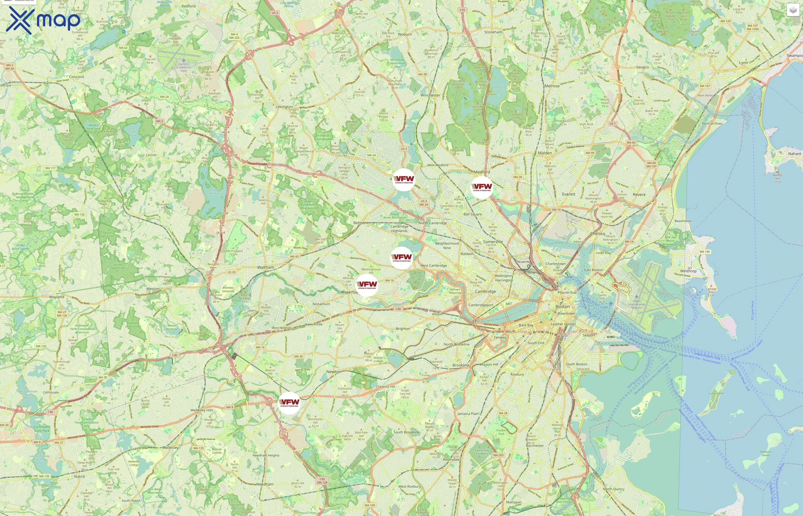 Veterans of Foreign Wars traffic data