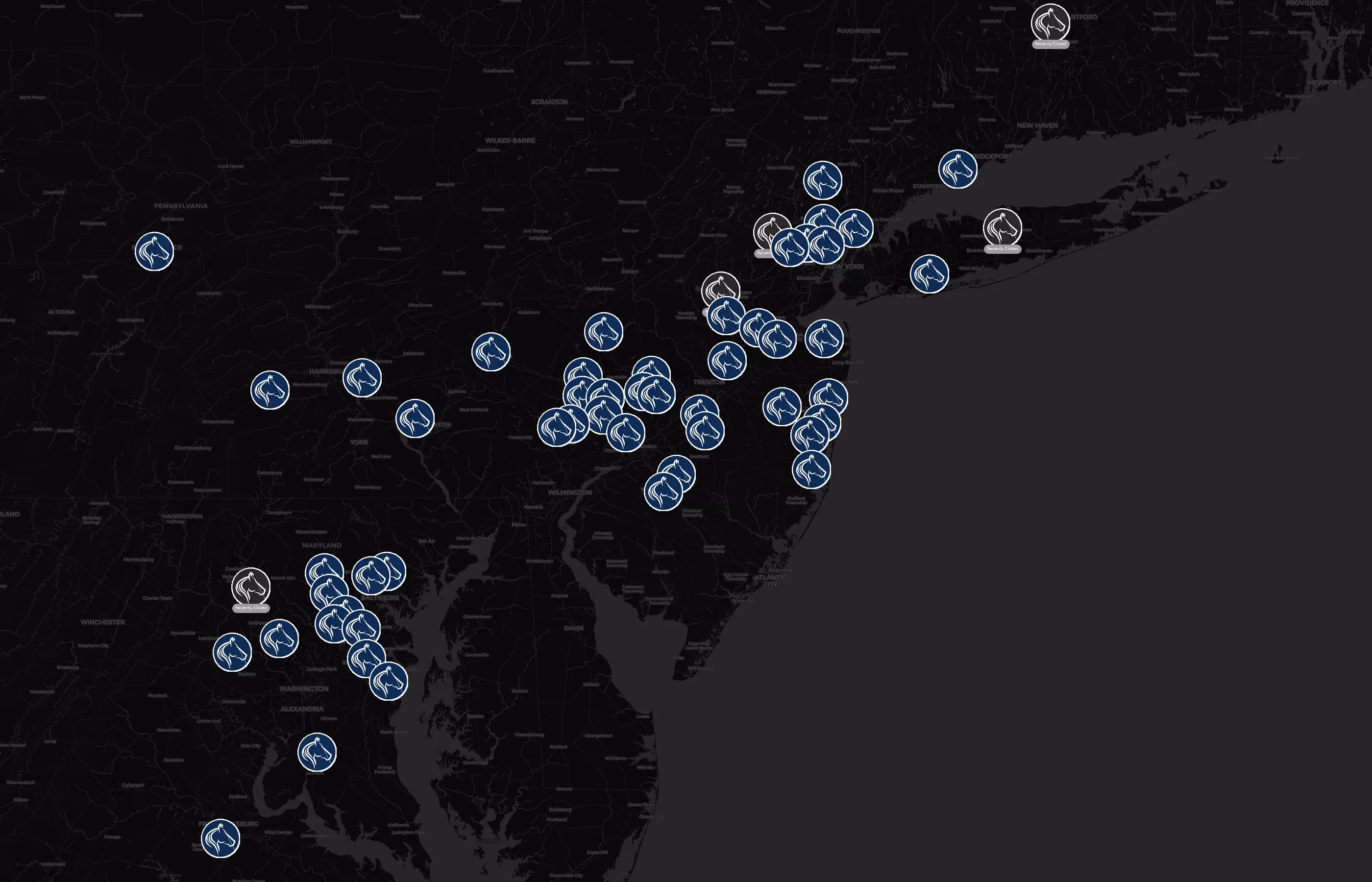 The Goddard School city distribution