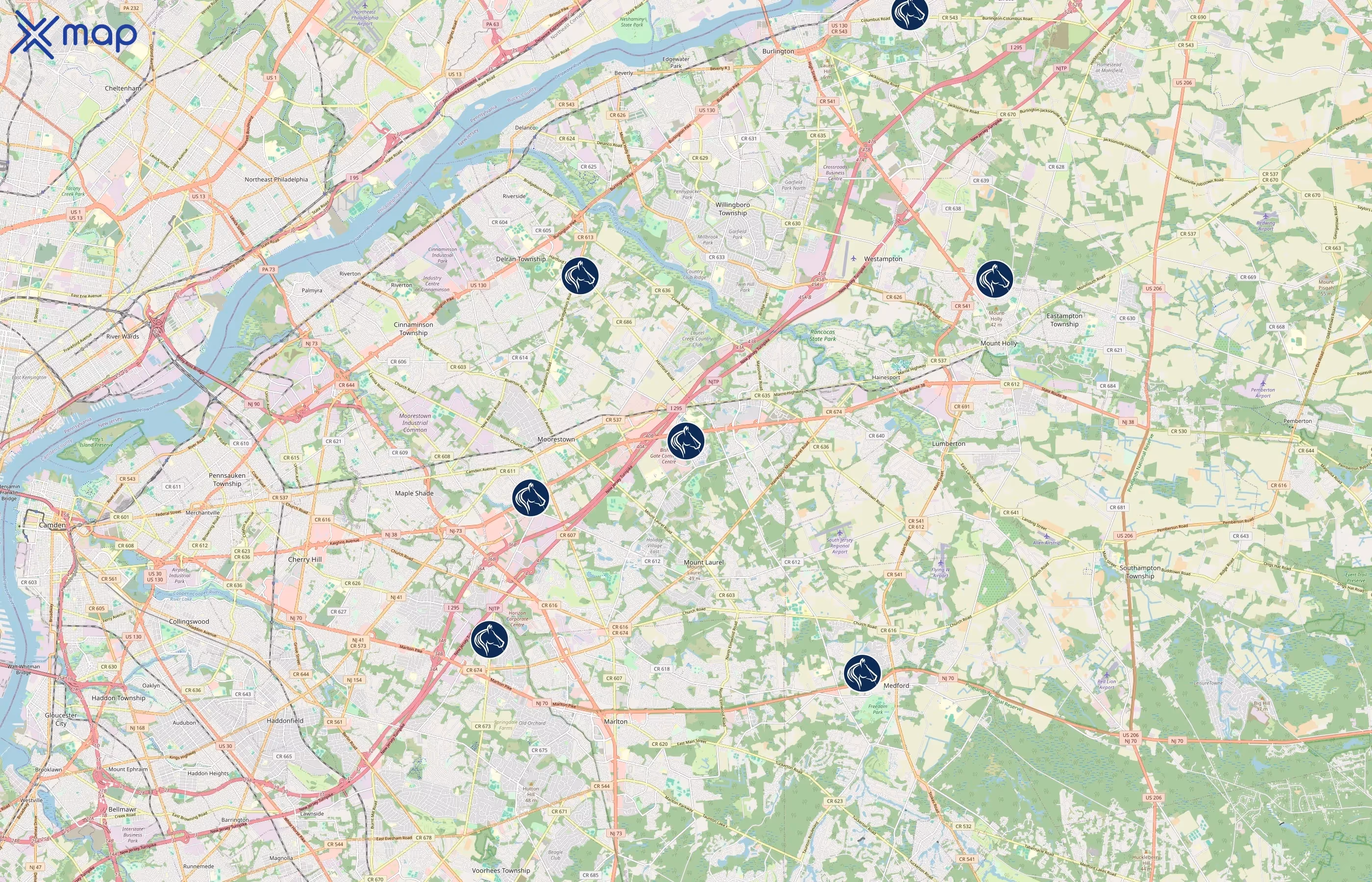 The Goddard School area coverage