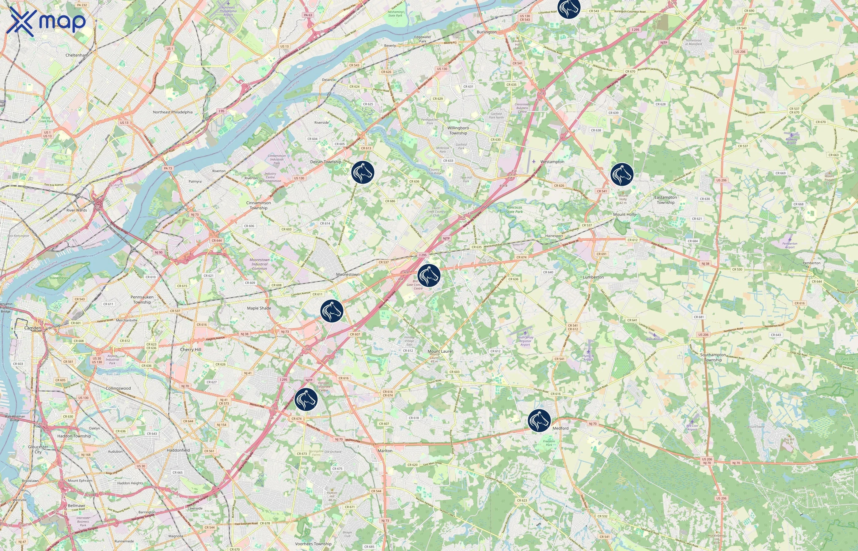 The Goddard School area coverage