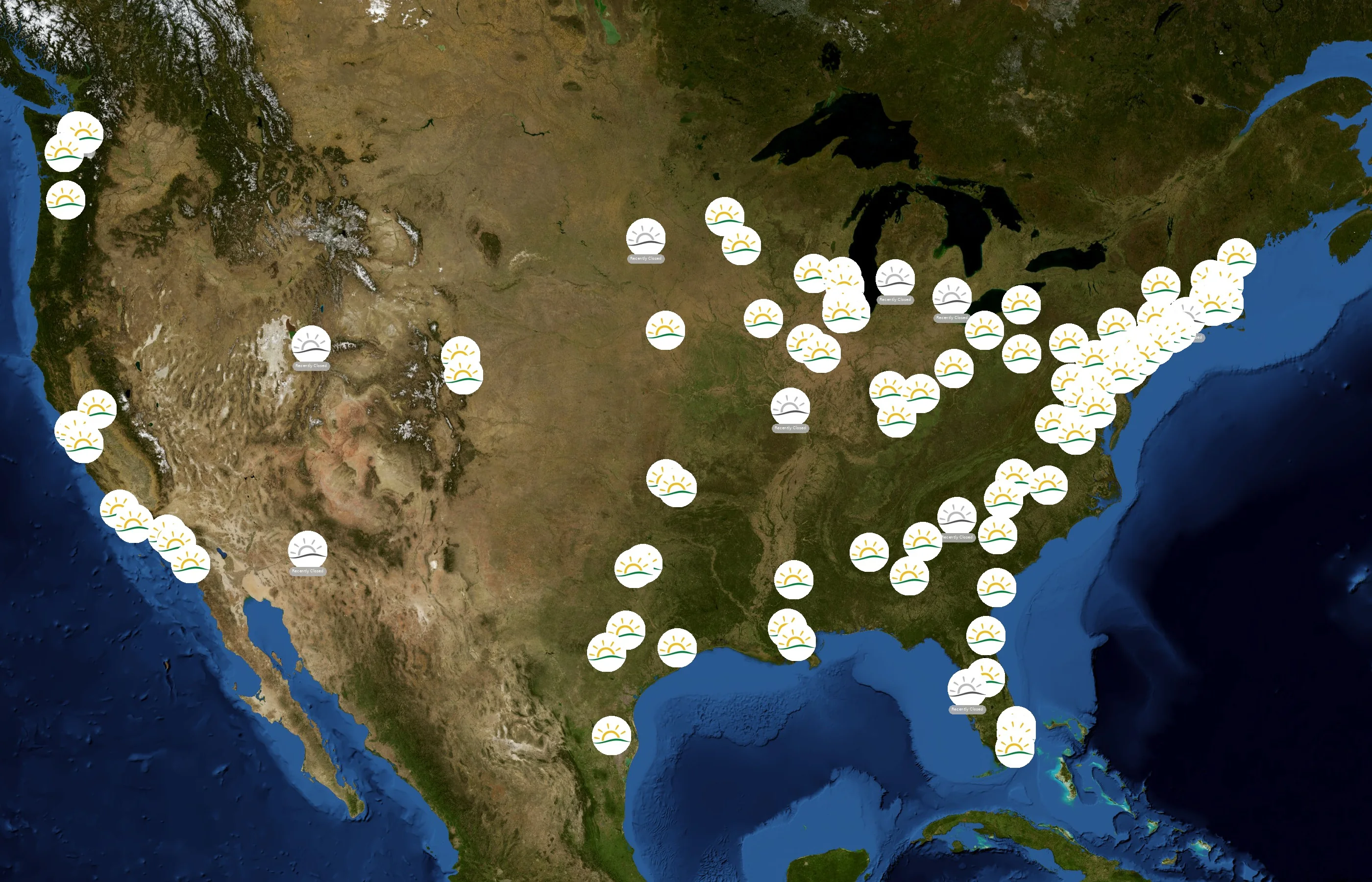 Bright Horizons state distribution