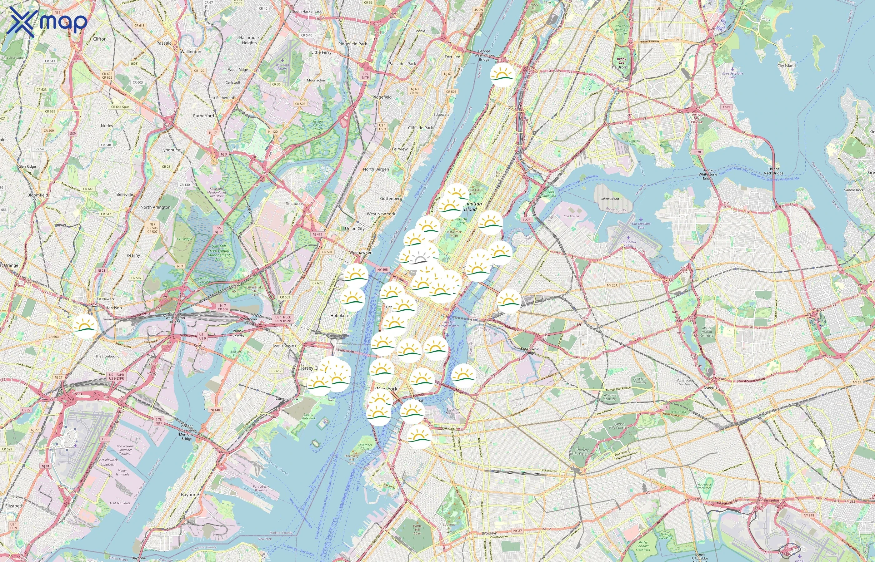 Bright Horizons area coverage