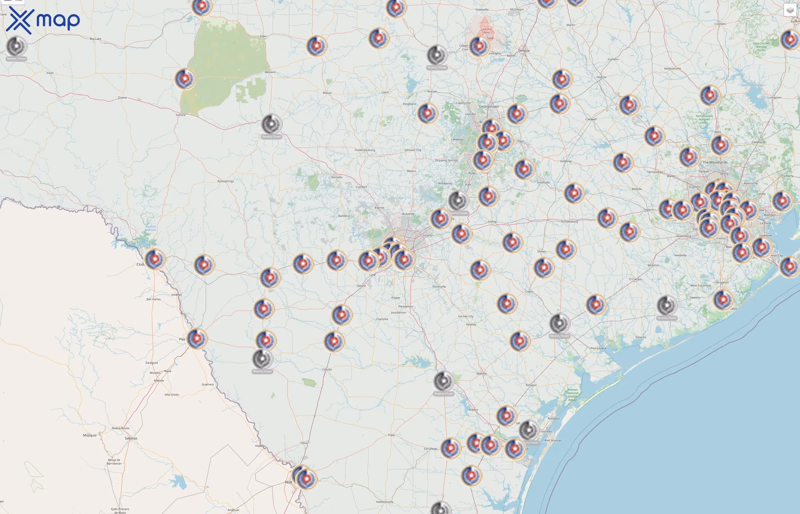 Texas WIC street hotspots